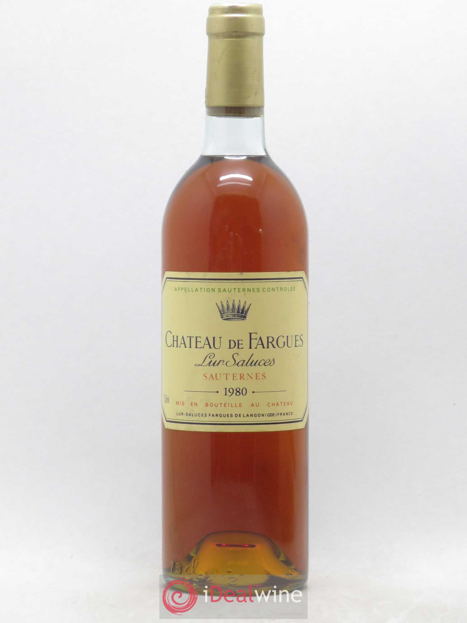 Château de Fargues 1980 - Lotto di 1 bottiglia - 0