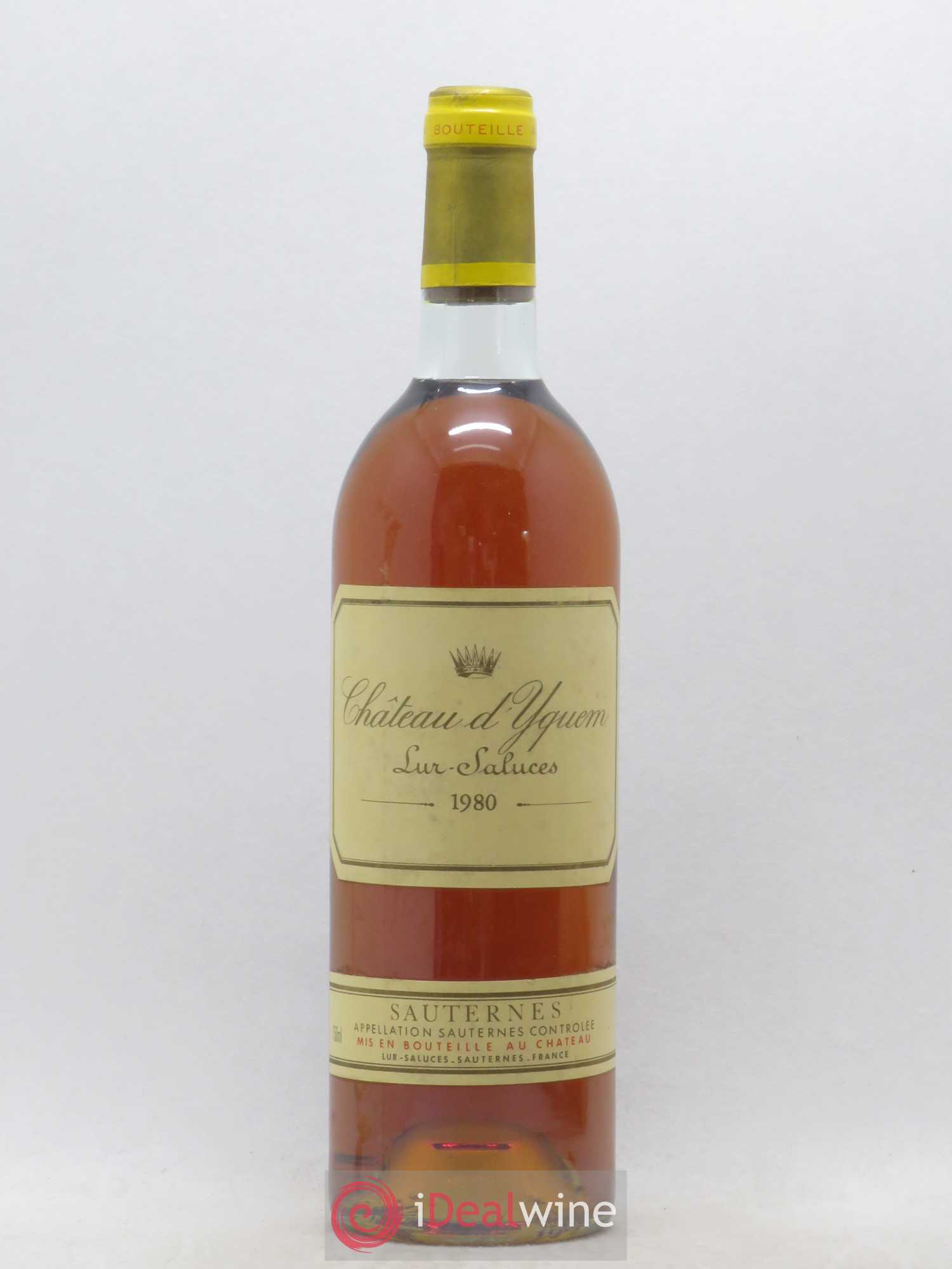 Château d' Yquem 1er Cru Classé Supérieur 1980 - Lotto di 1 bottiglia - 0