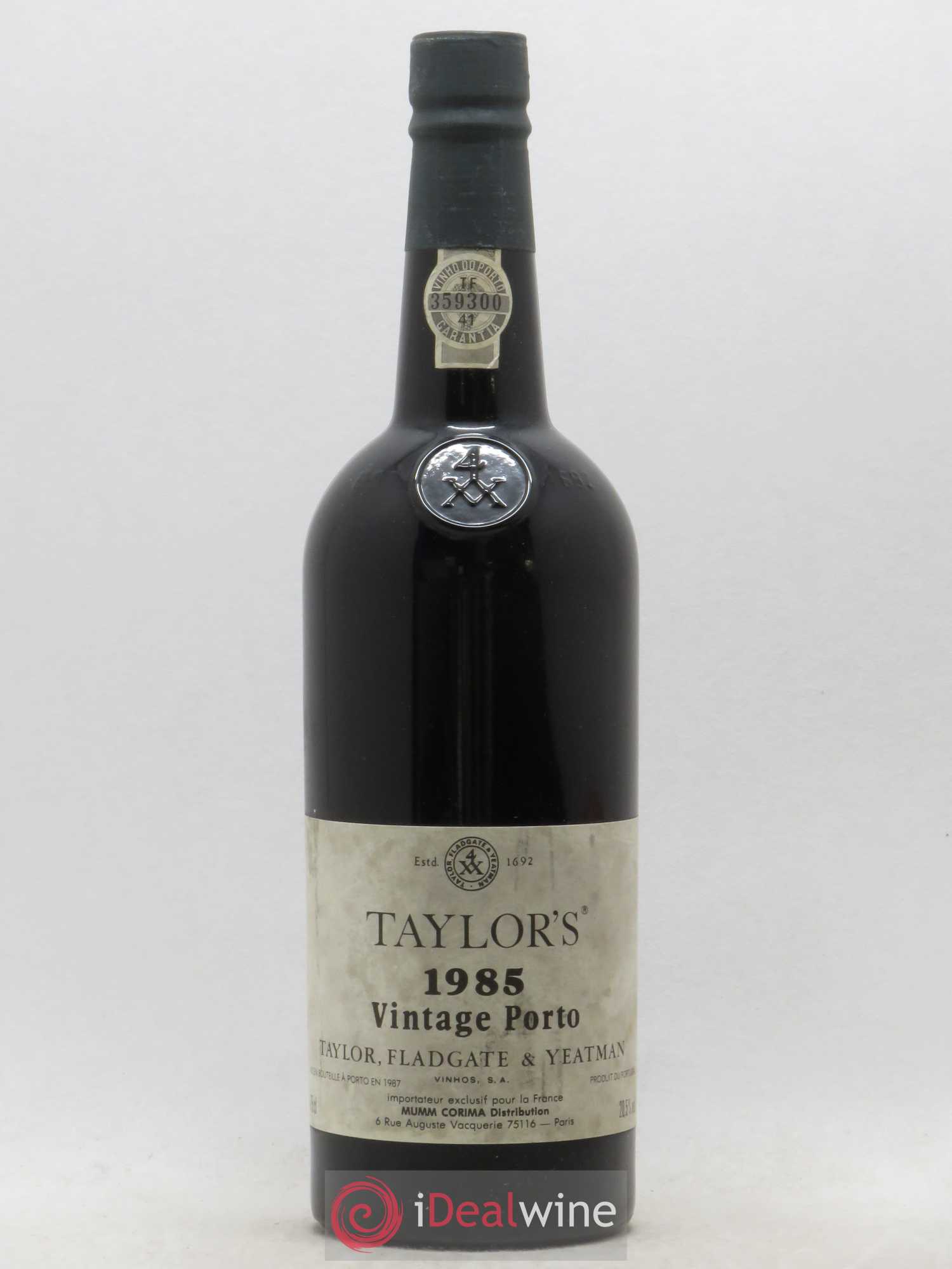 Porto Taylor's Vintage 1985 - Lot de 1 bouteille - 0
