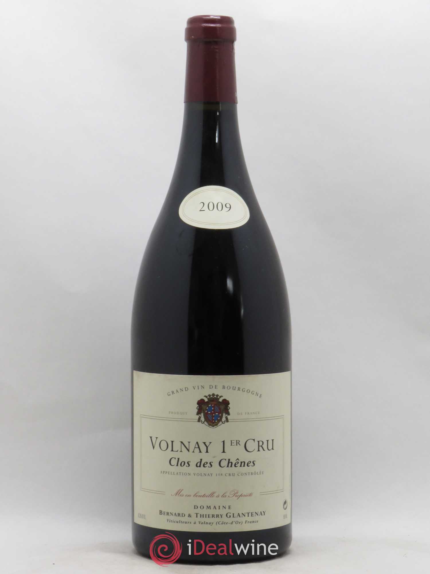 Volnay 1er Cru Clos des Chênes Bernard et Thierry Glantenay (Domaine) 2009 - Lot de 1 magnum - 0