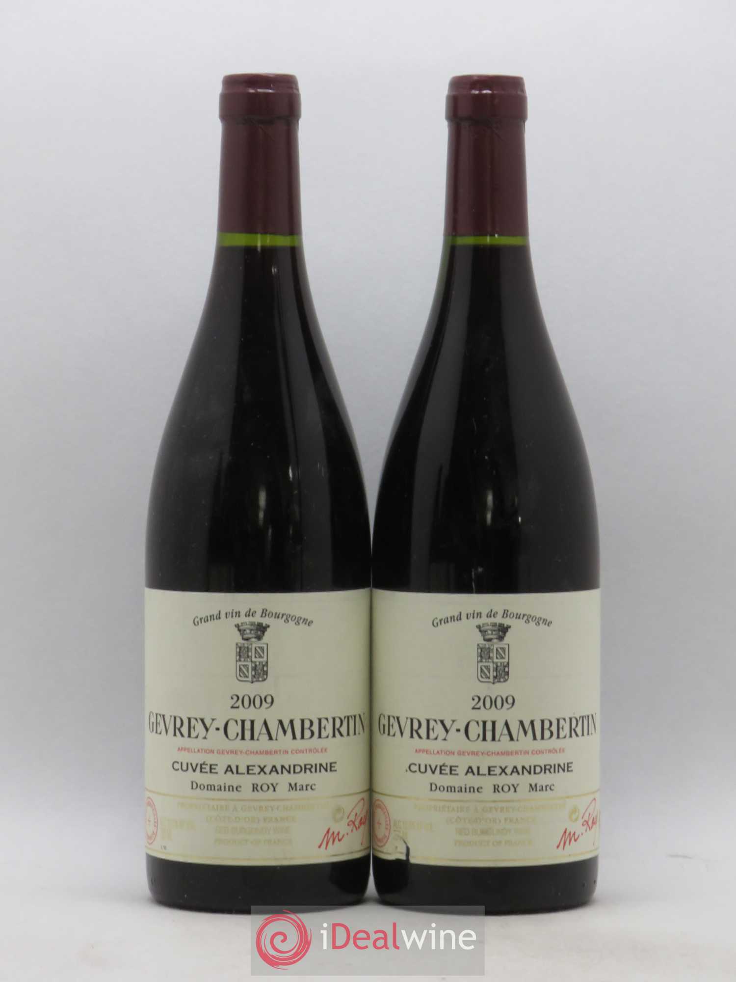 Gevrey-Chambertin Alexandrine Marc Roy 2009 - Posten von 2 Flaschen - 0