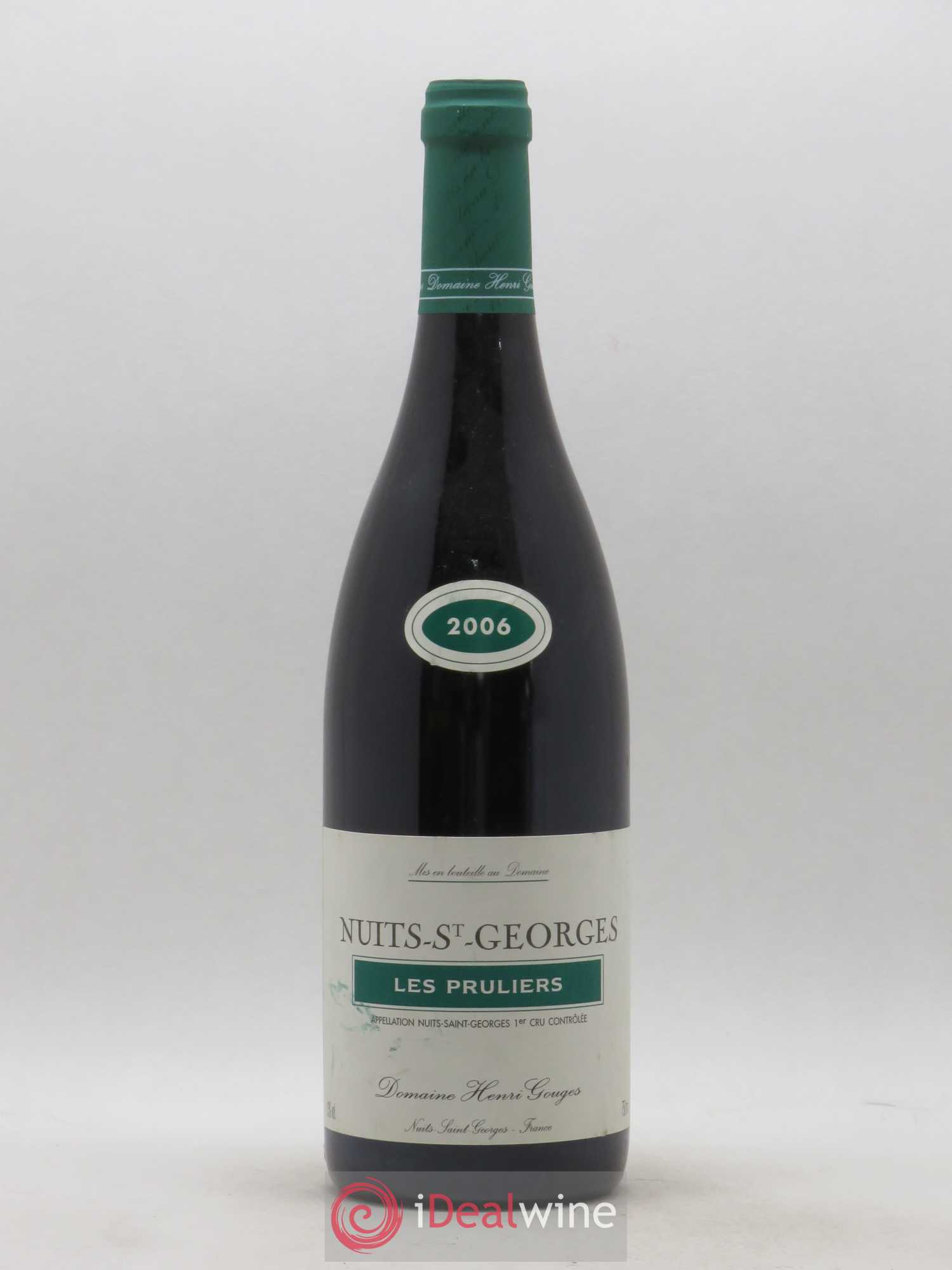 Nuits-Saint-Georges 1er Cru Les Pruliers Henri Gouges 2006 - Lot de 1 bouteille - 0