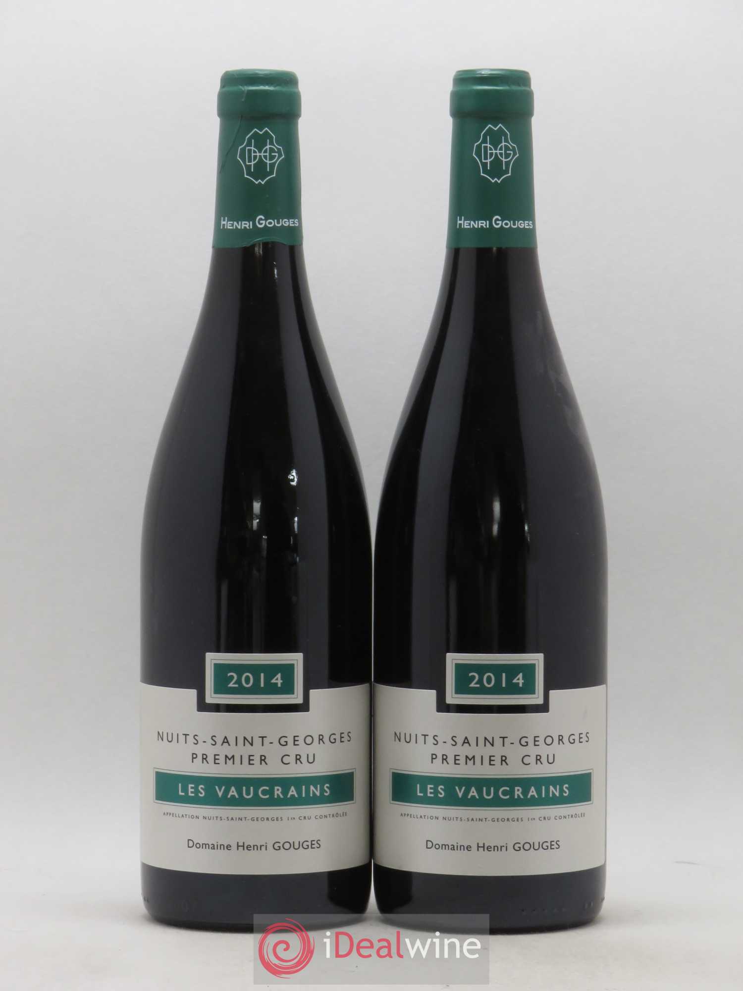 Nuits-Saint-Georges 1er Cru Les Vaucrains Henri Gouges 2014 - Posten von 2 Flaschen - 0