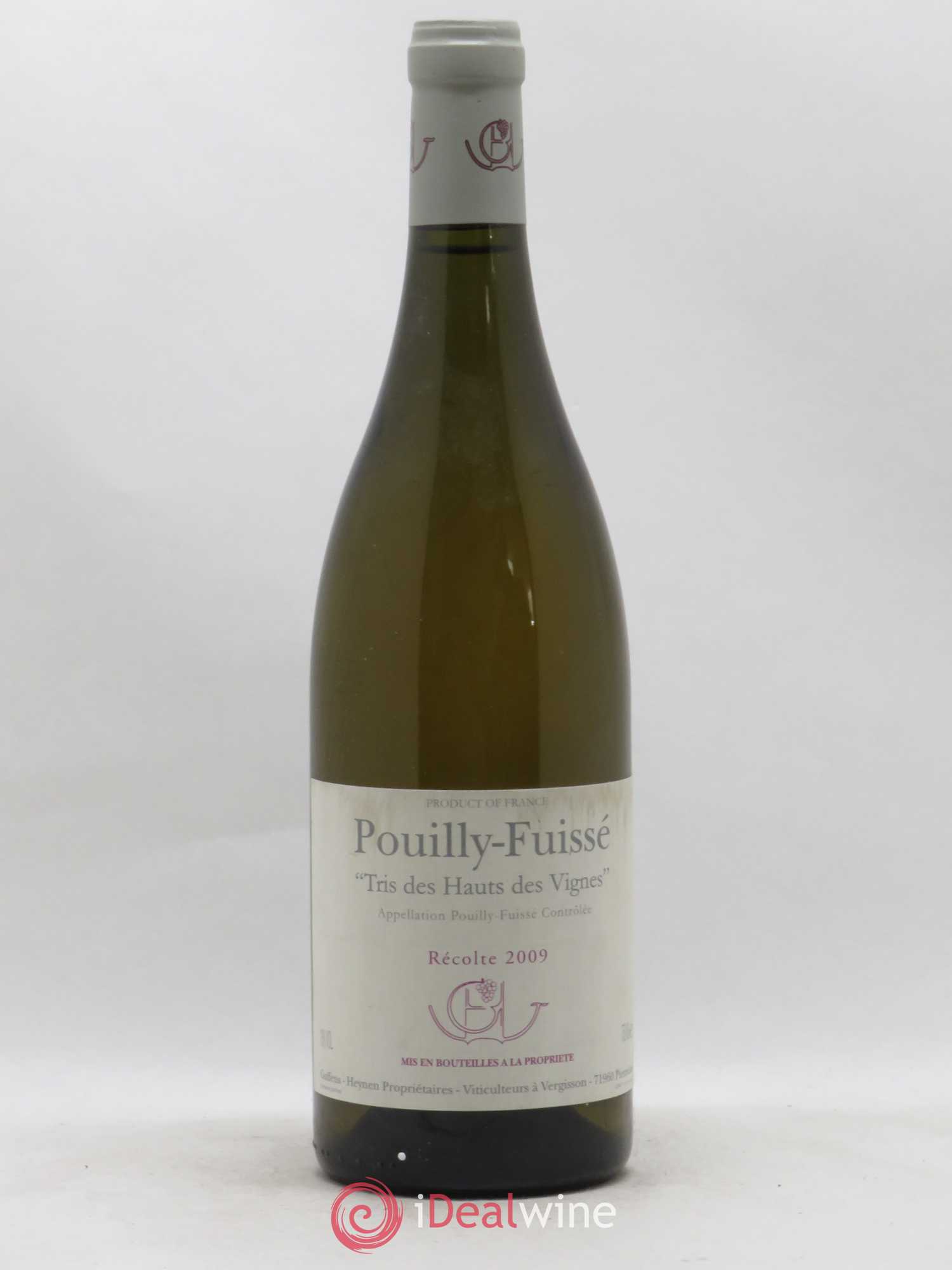 Pouilly-Fuissé Tris des Hauts des Vignes Guffens-Heynen 2009 - Lot de 1 bouteille - 0
