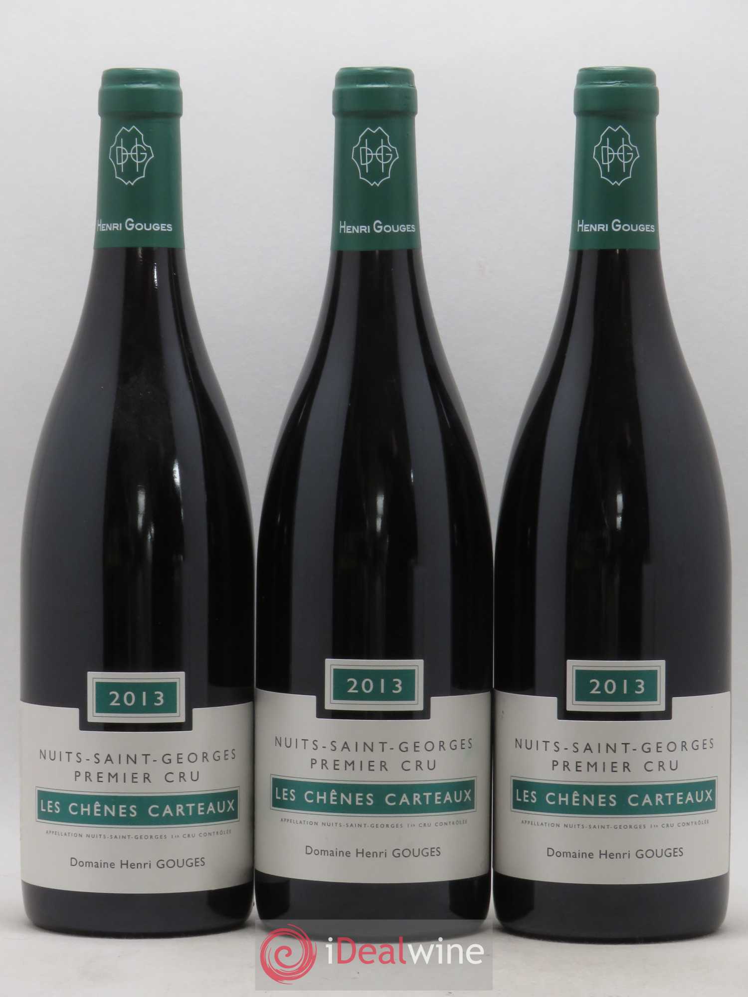 Nuits-Saint-Georges 1er Cru Les Chênes Carteaux Henri Gouges 2013 - Lot de 3 bouteilles - 0