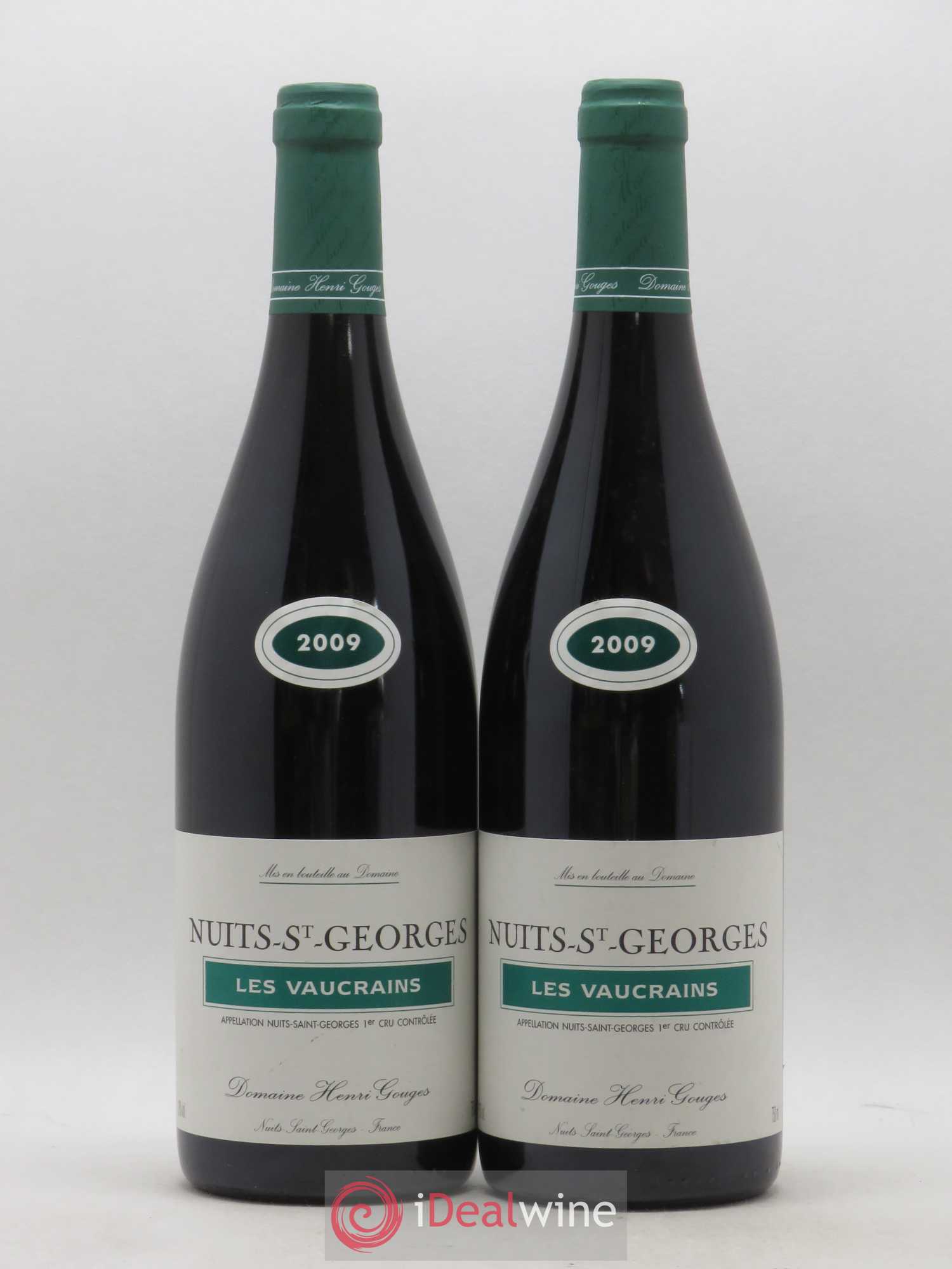 Nuits-Saint-Georges 1er Cru Les Vaucrains Henri Gouges 2009 - Lot de 2 bouteilles - 0