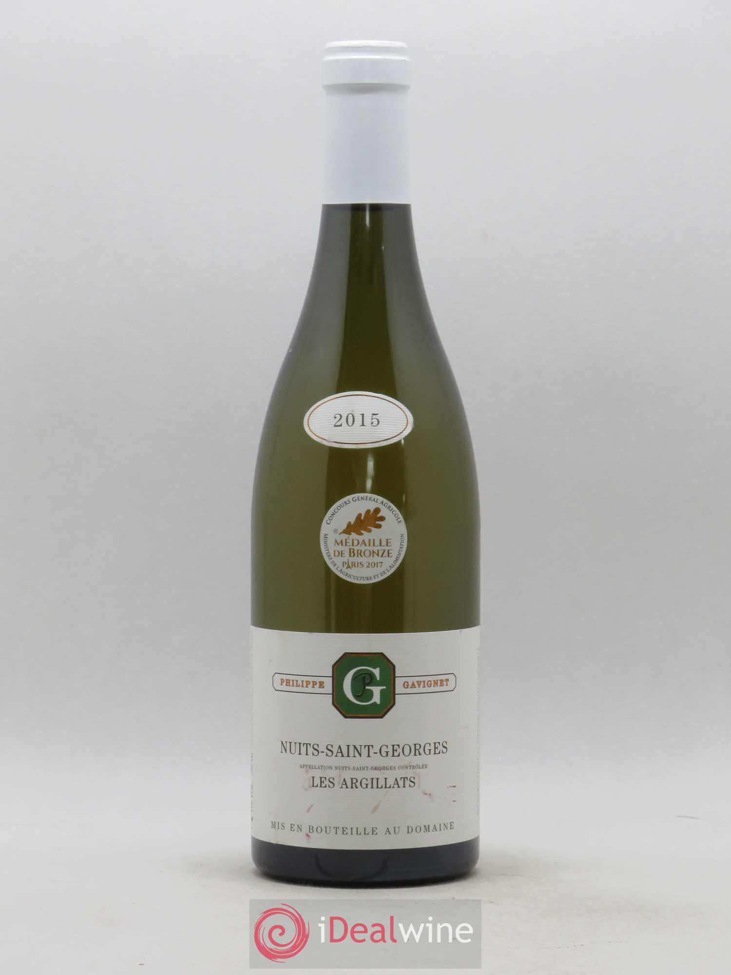 Nuits-Saint-Georges Les Argilats Philippe Gavignet 2015 - Posten von 1 Flasche - 0