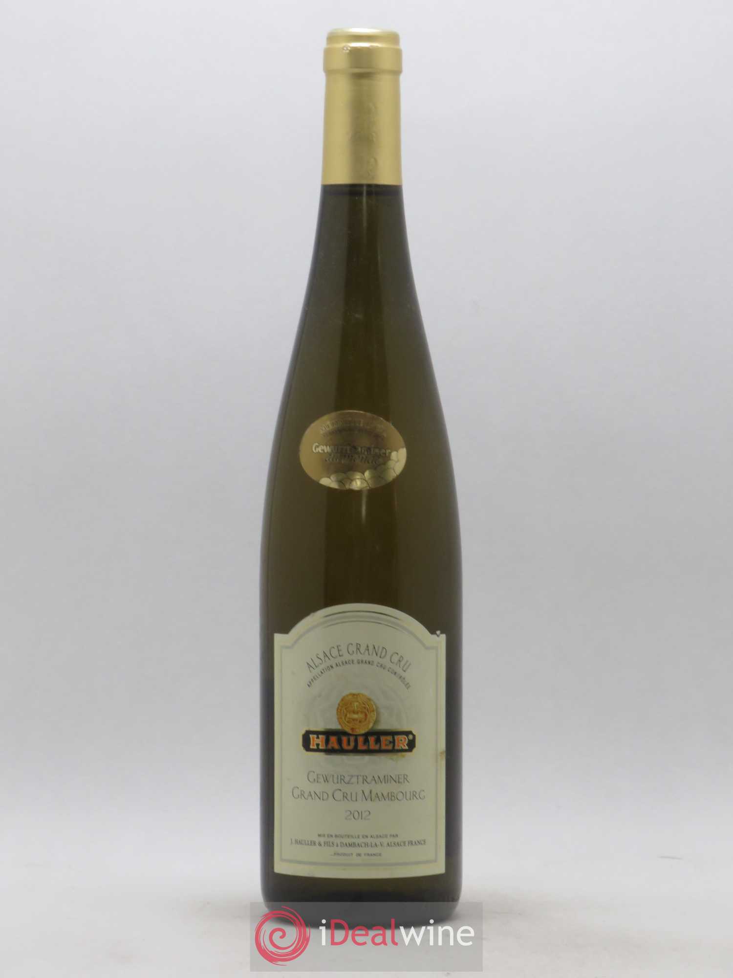Gewurztraminer Grand Cru Mambourg J. Hauller Et Fils 2012 - Posten von 1 Flasche - 0