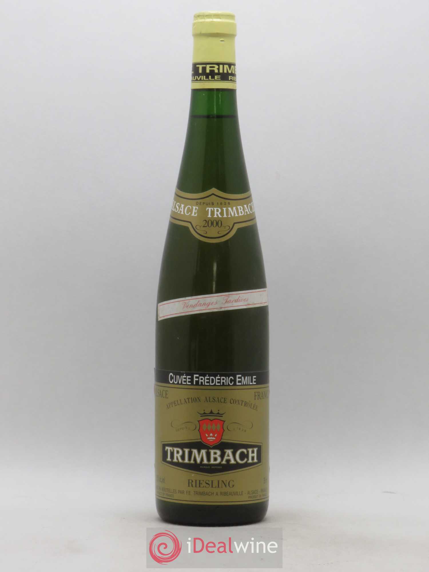 Riesling Vendanges Tardives Cuvée Frédéric Emile Trimbach 2000 - Posten von 1 Flasche - 0