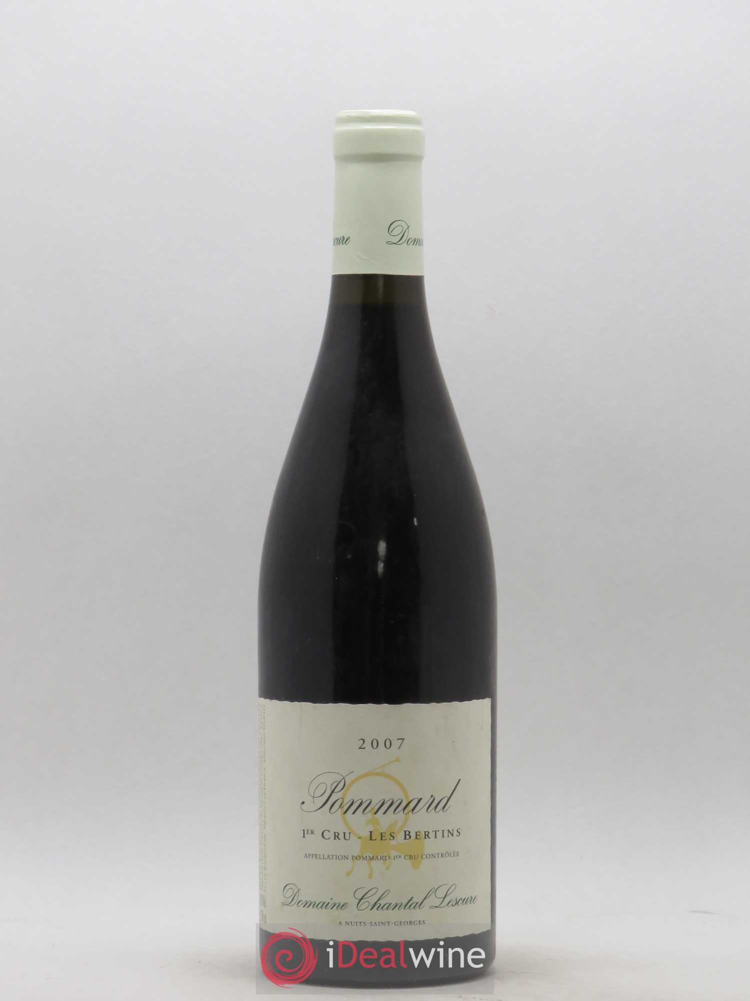 Pommard 1er Cru Les Bertins Chantal Lescure 2007 - Lot de 1 bouteille - 0