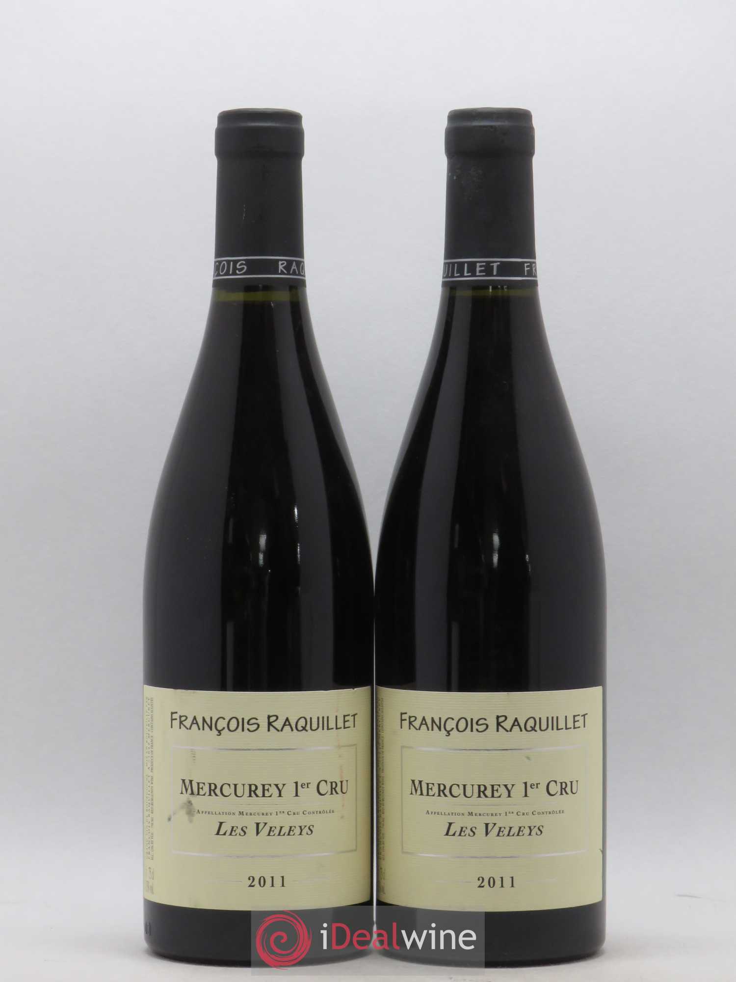 Mercurey 1er Cru Les Veleys Francois Raquillet 2011 - Lot de 2 bouteilles - 0