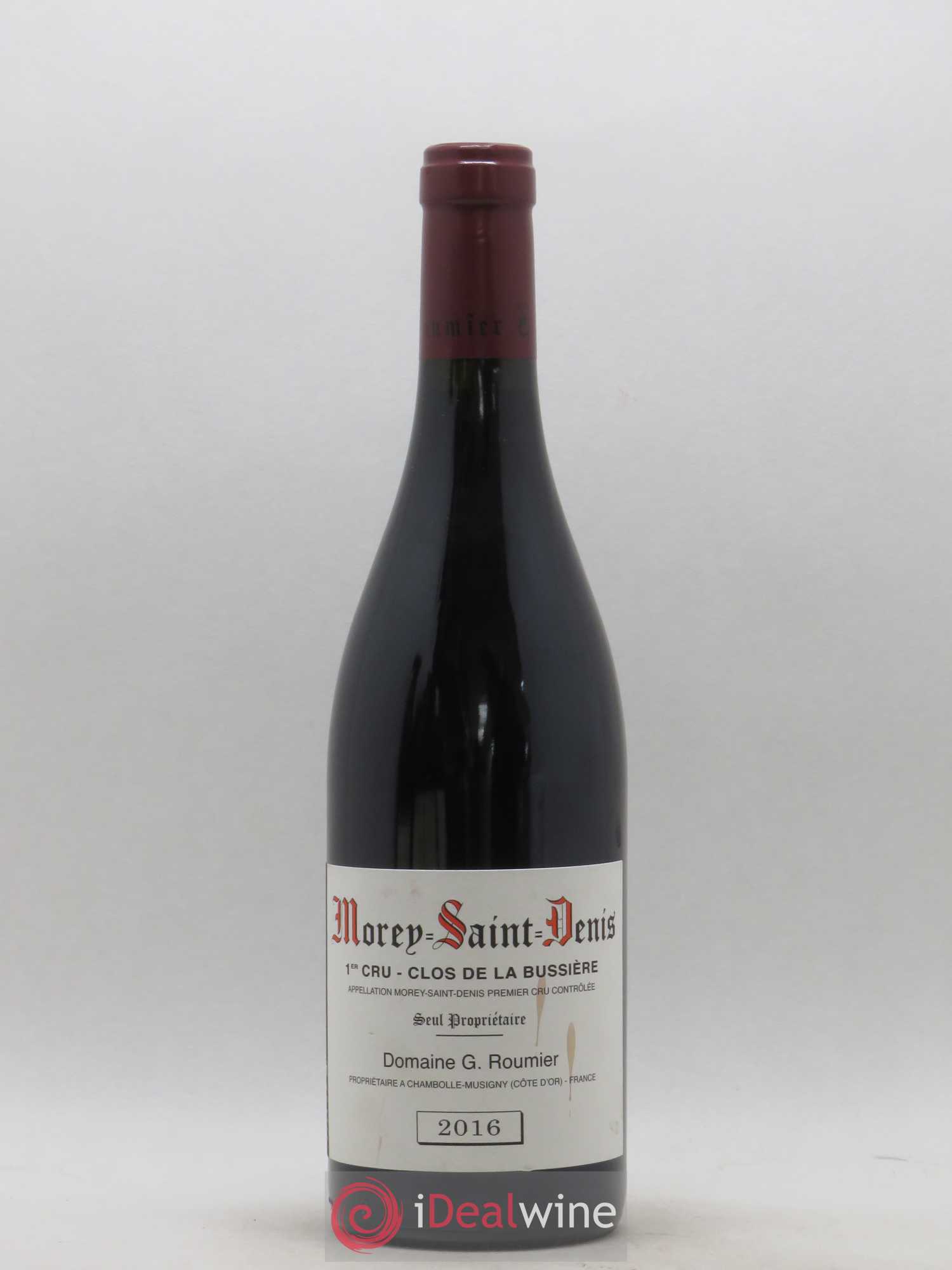 Morey-Saint-Denis 1er Cru Clos de la Bussière Georges Roumier (Domaine) 2016 - Lot de 1 bouteille - 0