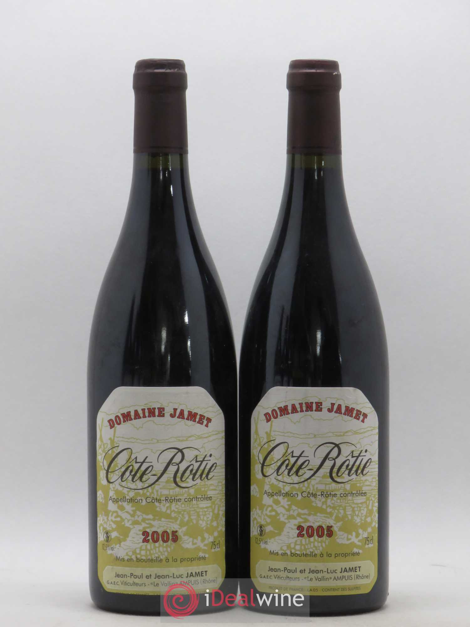 Côte-Rôtie Jamet (Domaine) 2005 - Lot de 2 bouteilles - 0