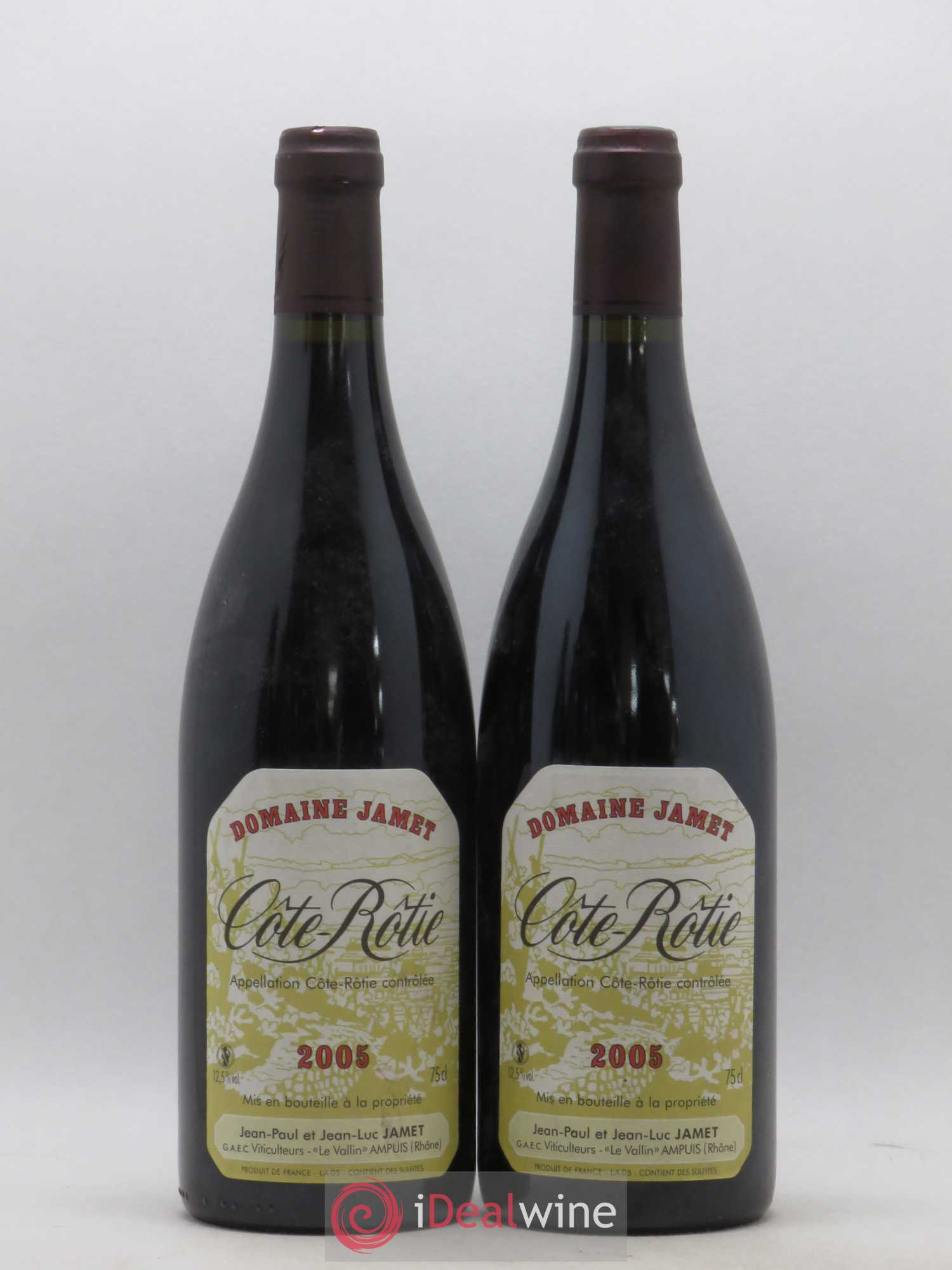 Côte-Rôtie Jamet (Domaine) 2005 - Lot de 2 bouteilles - 0