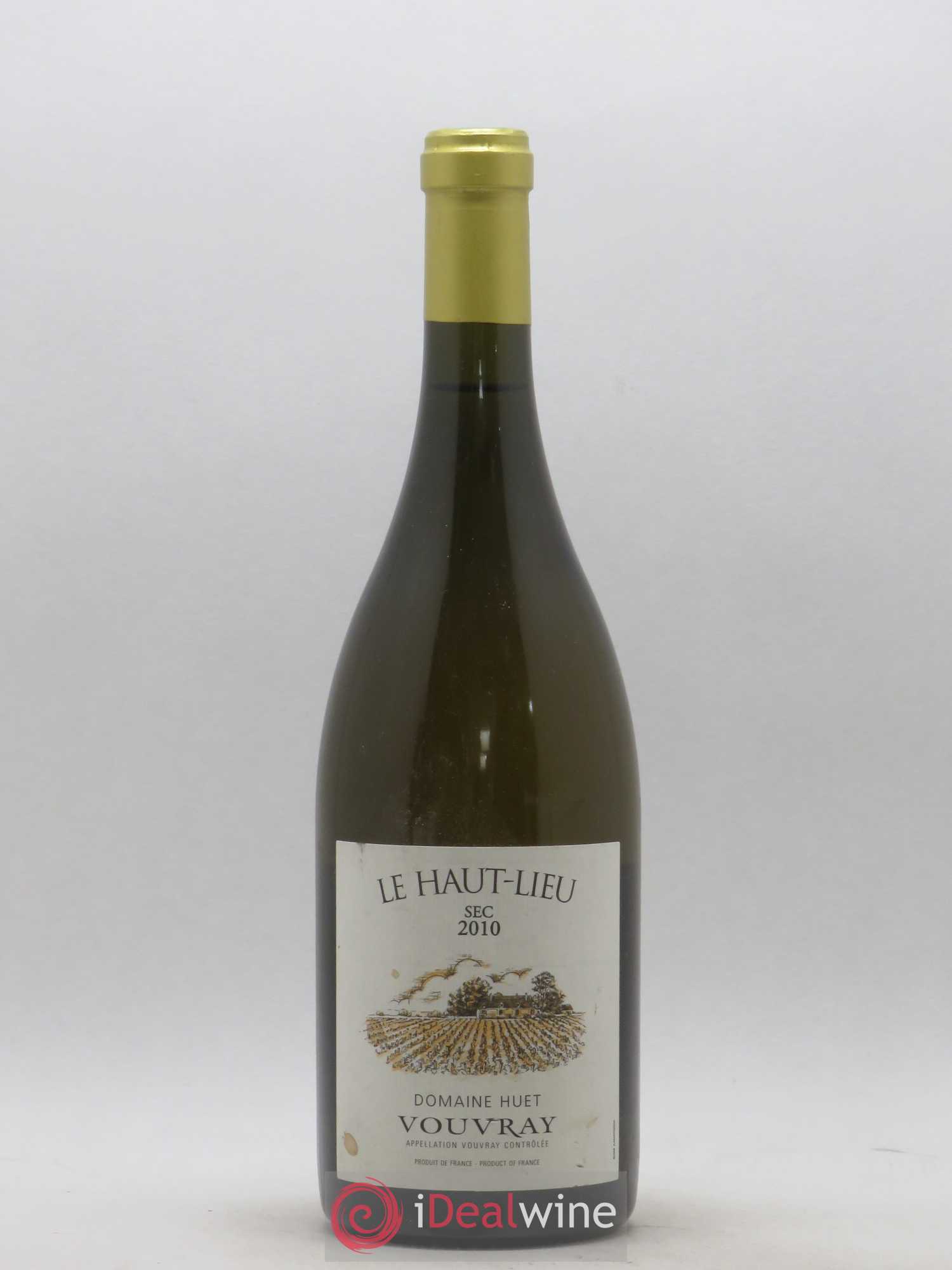 Vouvray Le Haut-Lieu Sec Domaine Huet 2010 - Lot de 1 bouteille - 0