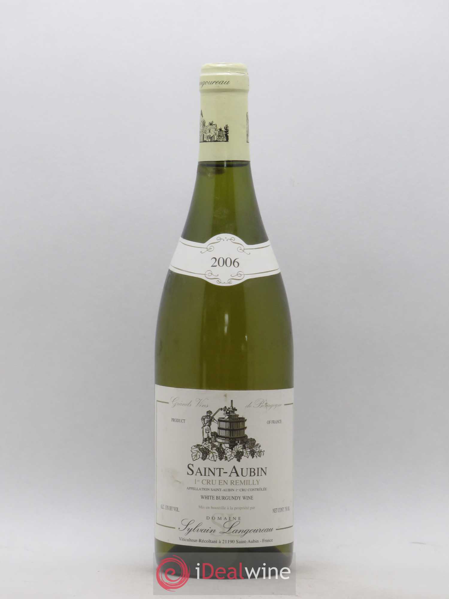 Saint-Aubin 1er Cru En Remilly Sylvain Langoureau 2006 - Posten von 1 Flasche - 0