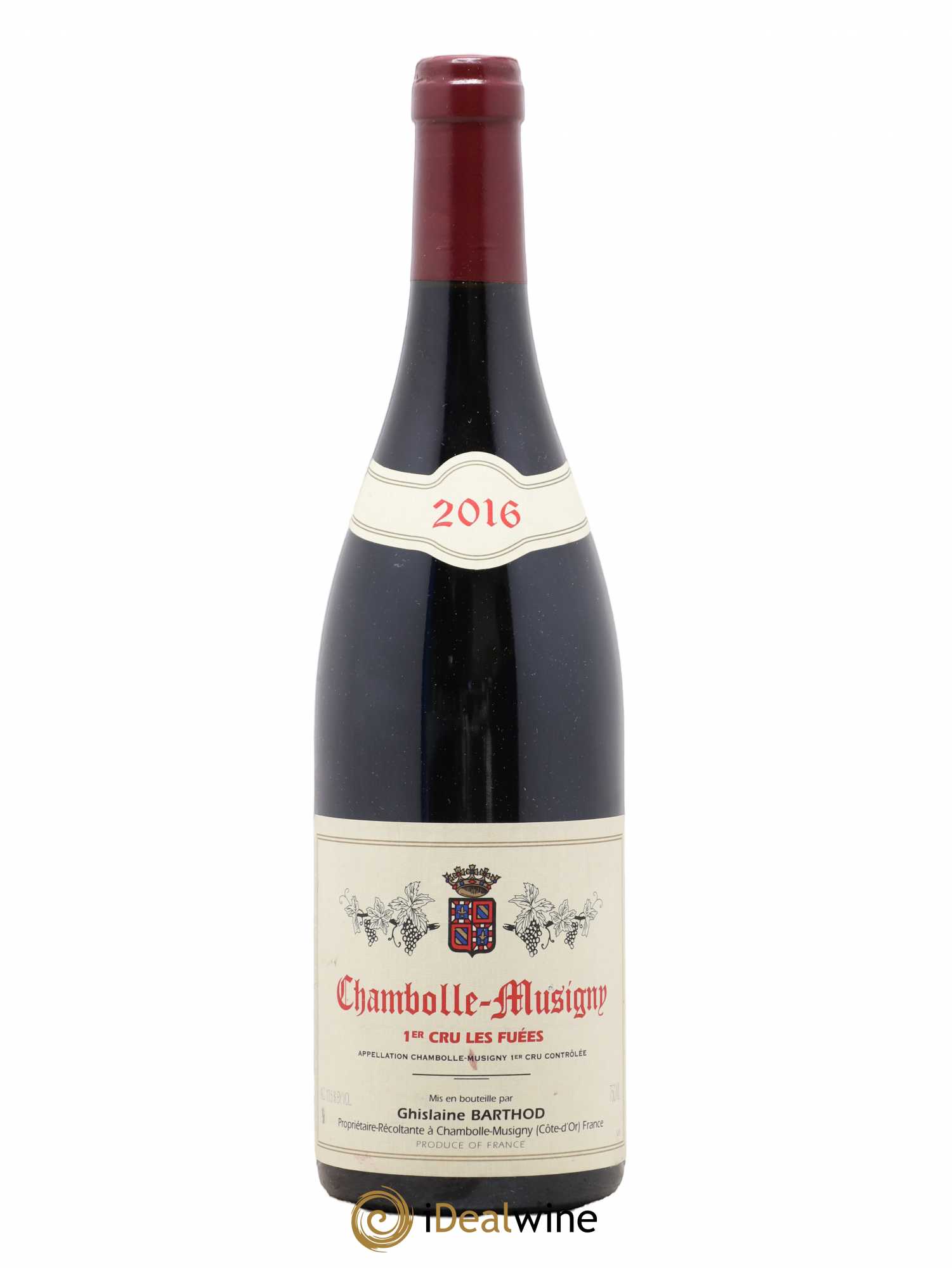 Chambolle-Musigny 1er Cru Les Fuées Ghislaine Barthod 2016 - Lot de 1 bouteille - 0
