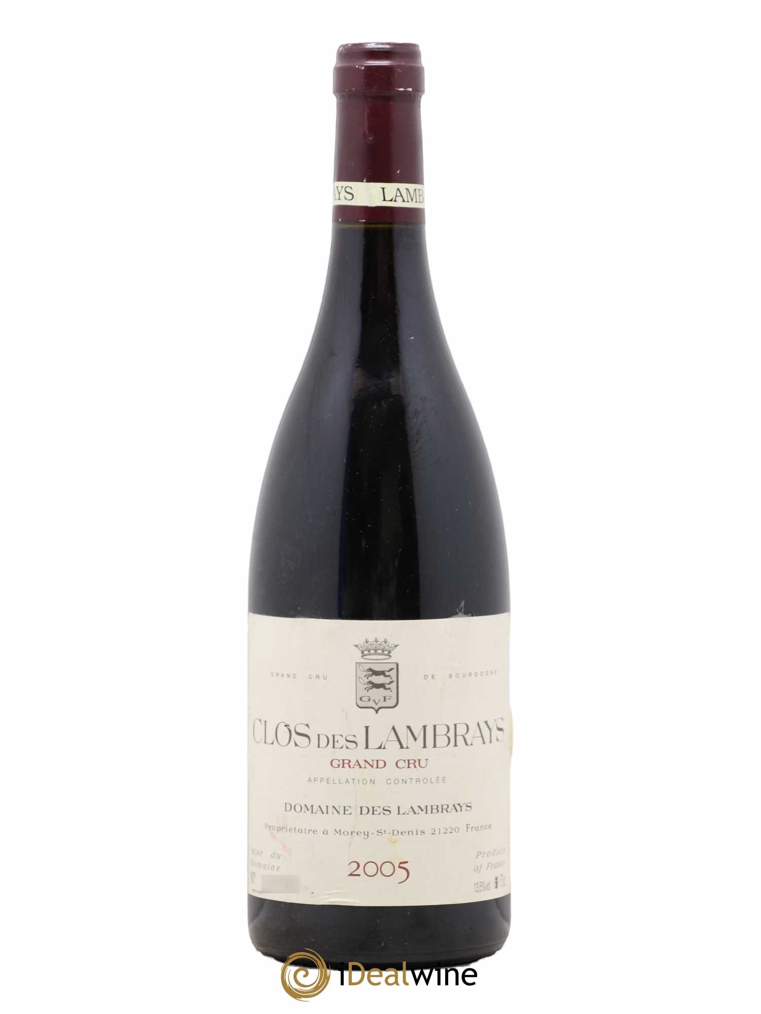 Clos des Lambrays Grand Cru Domaine des Lambrays 2005 - Lot de 1 bouteille - 0