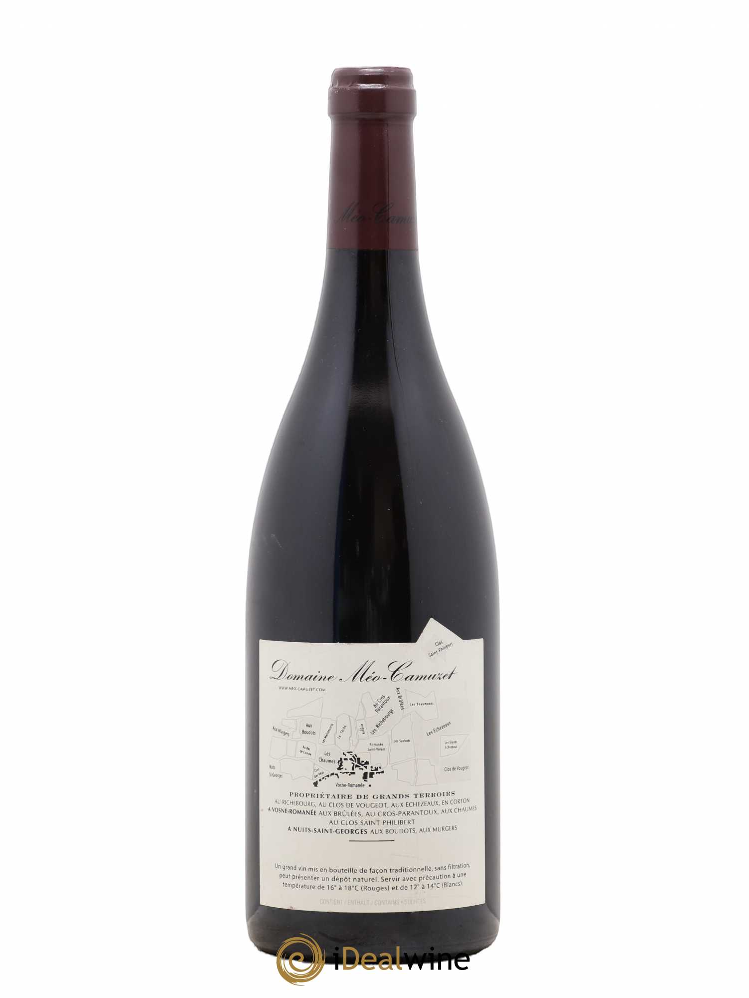 Clos de Vougeot Grand Cru Méo-Camuzet (Domaine) 2005 - Lotto di 1 bottiglia - 1