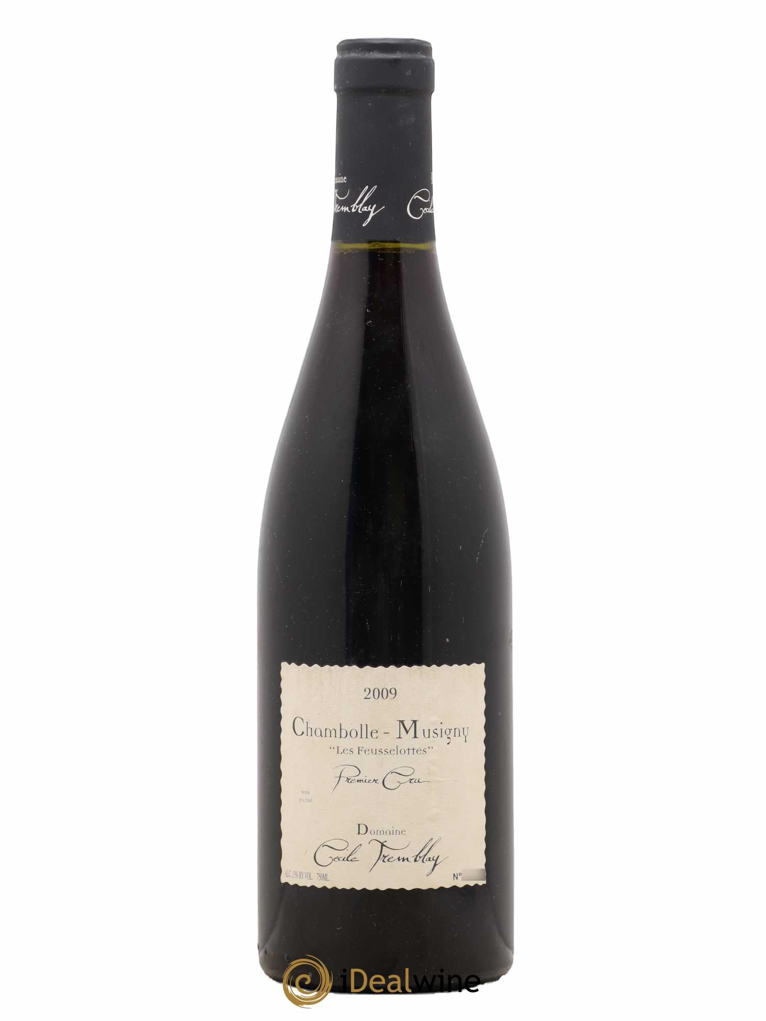 Chambolle-Musigny 1er Cru Les Feusselottes Cécile Tremblay 2009 - Lot de 1 bouteille - 0