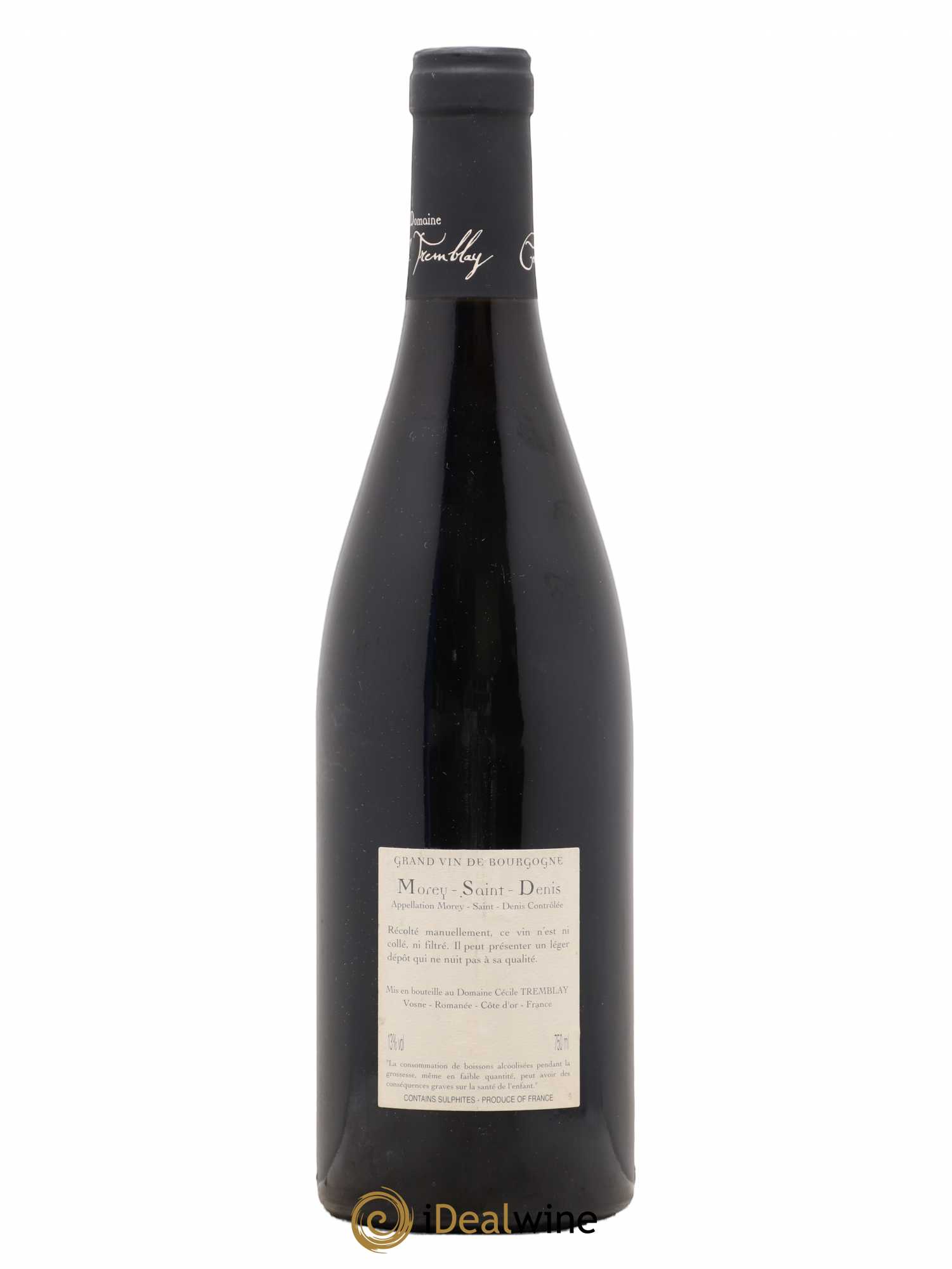 Morey-Saint-Denis Très Girard Cécile Tremblay 2010 - Lot de 1 bouteille - 1