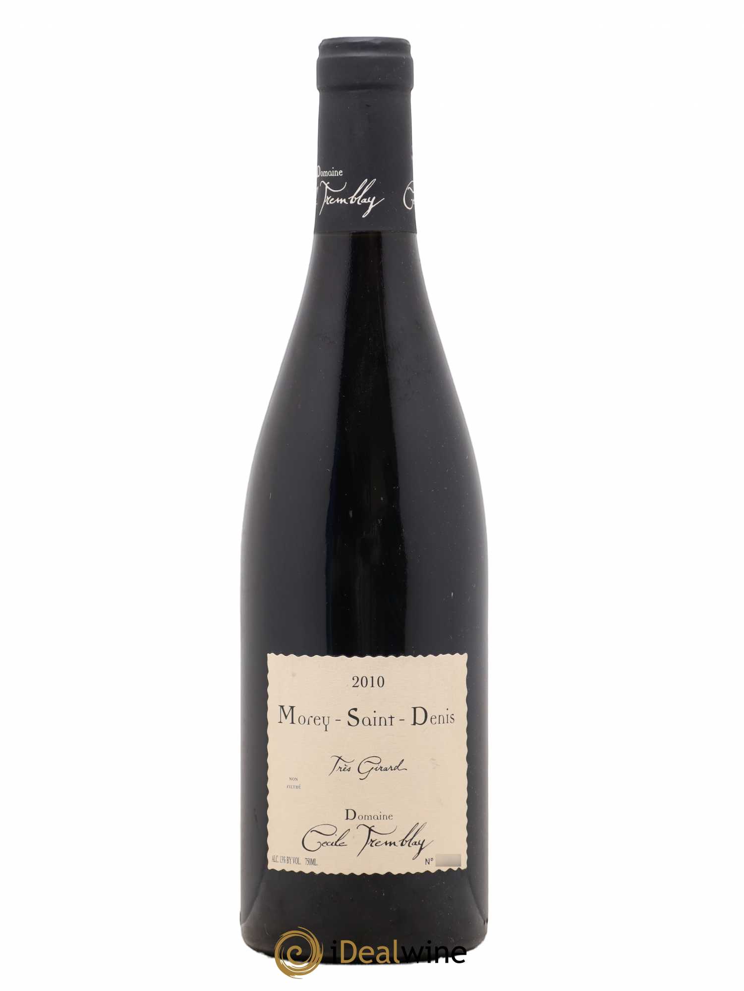 Morey-Saint-Denis Très Girard Cécile Tremblay 2010 - Lot de 1 bouteille - 0