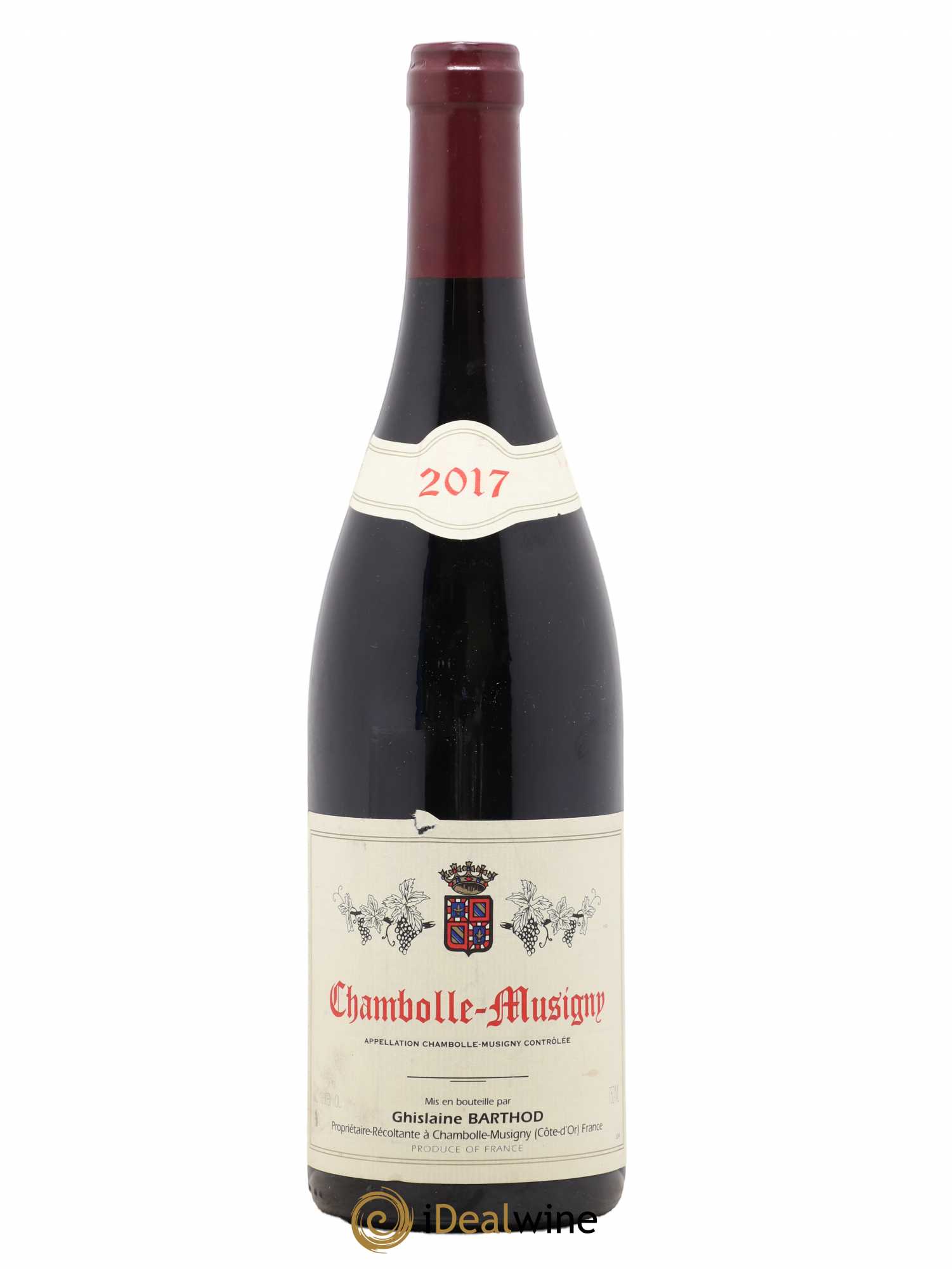 Chambolle-Musigny Ghislaine Barthod 2017 - Lot de 1 bouteille - 0