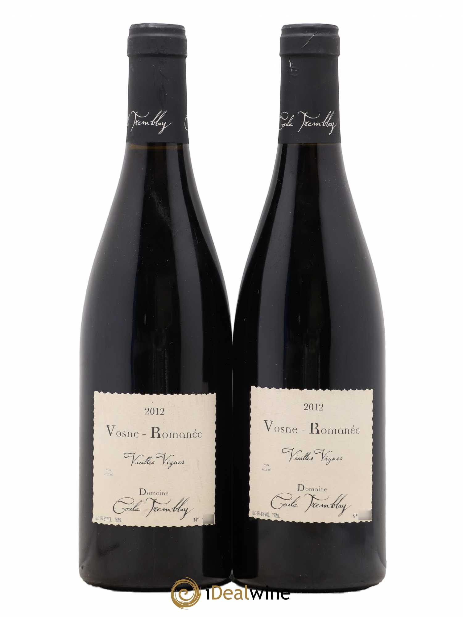Vosne-Romanée Vieilles Vignes Cécile Tremblay 2012 - Lot de 2 bouteilles - 0