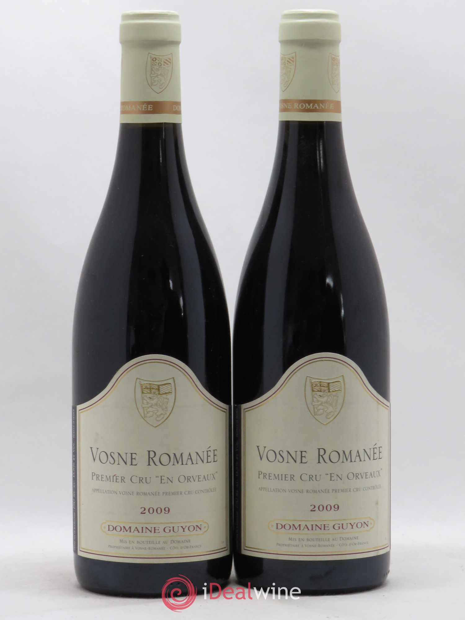 Vosne-Romanée 1er Cru En Orveaux Guyon 2009 - Posten von 2 Flaschen - 0