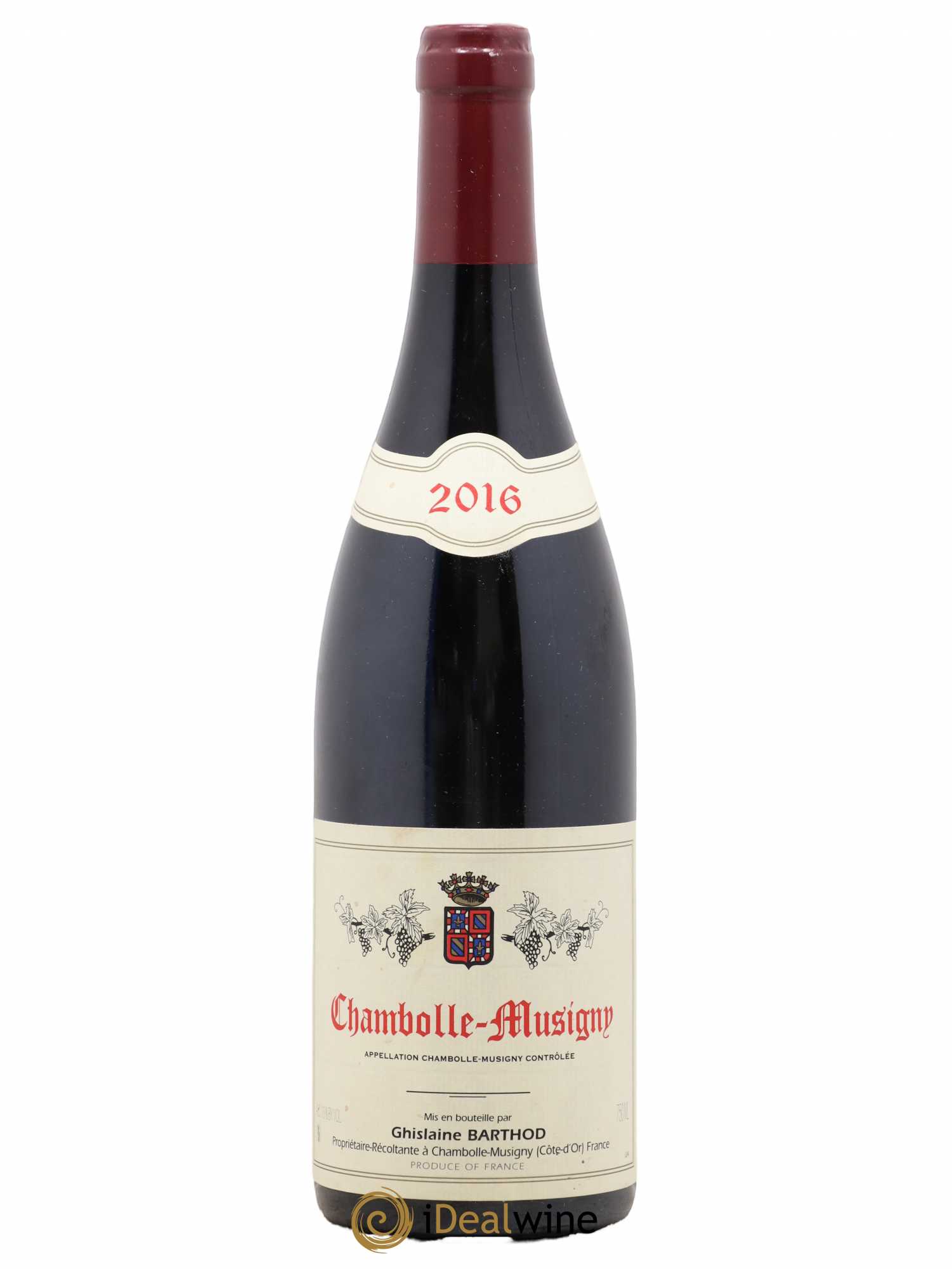 Chambolle-Musigny Ghislaine Barthod 2016 - Lot de 1 bouteille - 0