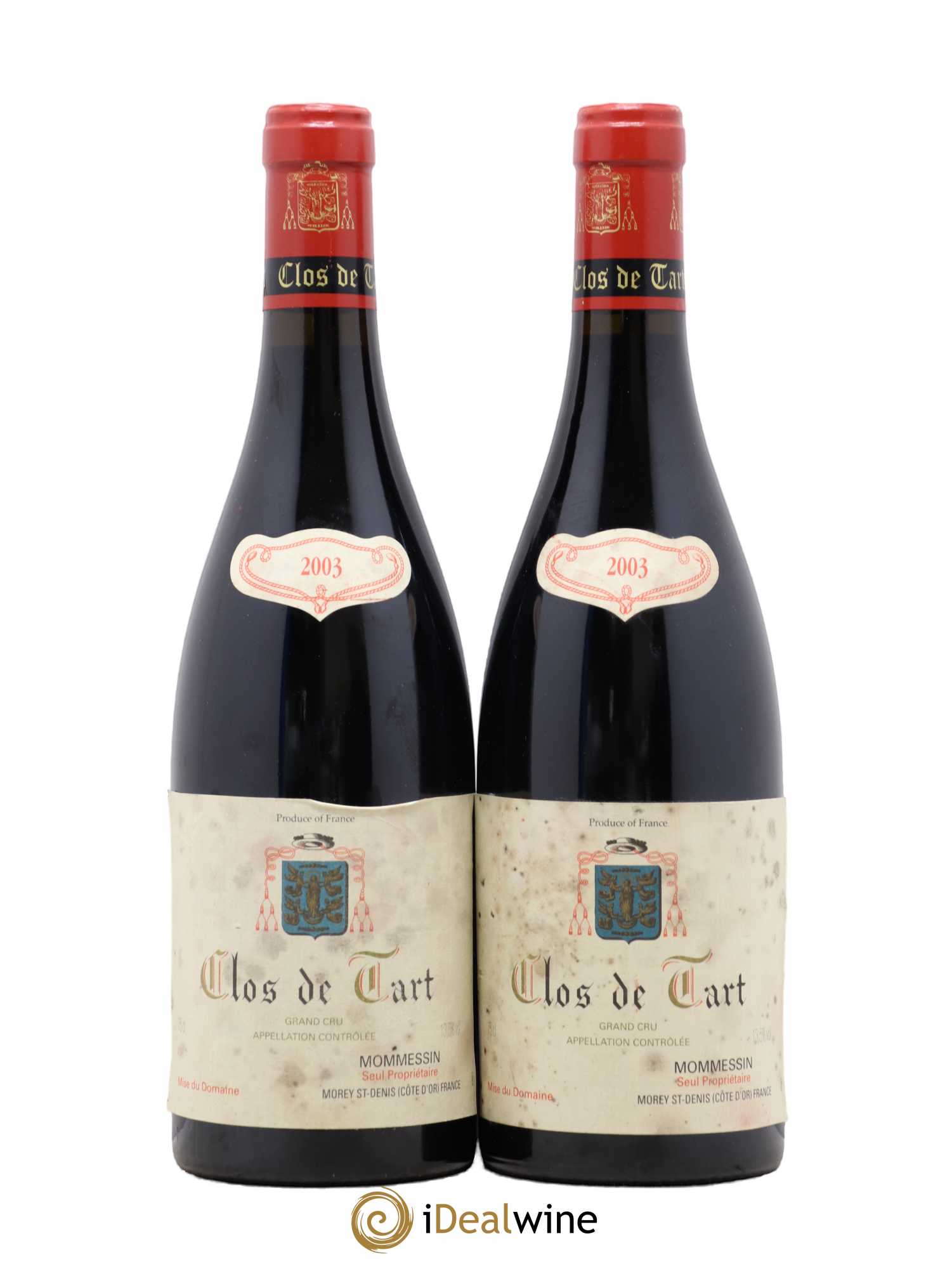 Clos de Tart Grand Cru Clos de Tart 2003 - Lot de 2 bouteilles - 0