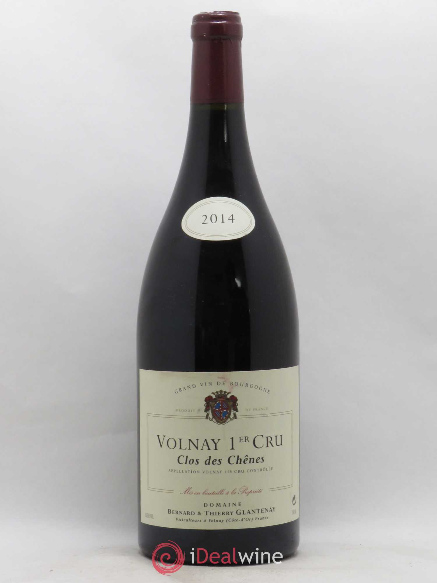 Volnay 1er Cru Clos des Chênes Bernard et Thierry Glantenay (Domaine) 2014 - Lot de 1 magnum - 0