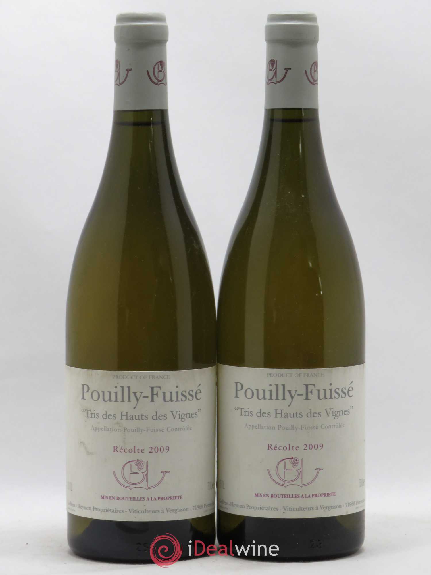 Pouilly-Fuissé Tris des Hauts des Vignes Guffens-Heynen 2009 - Lot de 2 bouteilles - 0