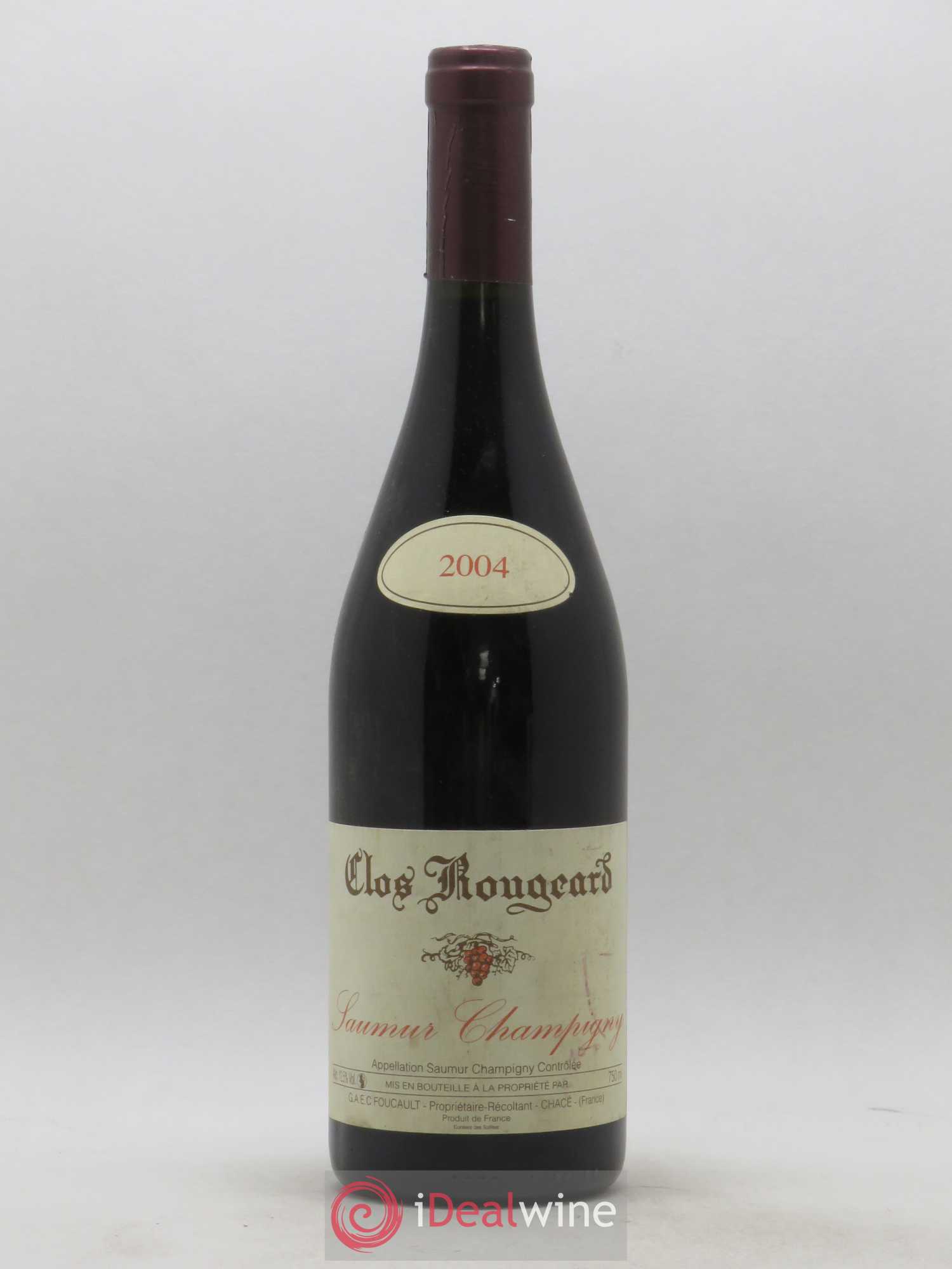 Saumur-Champigny Clos Rougeard 2004 - Lot de 1 bouteille - 0