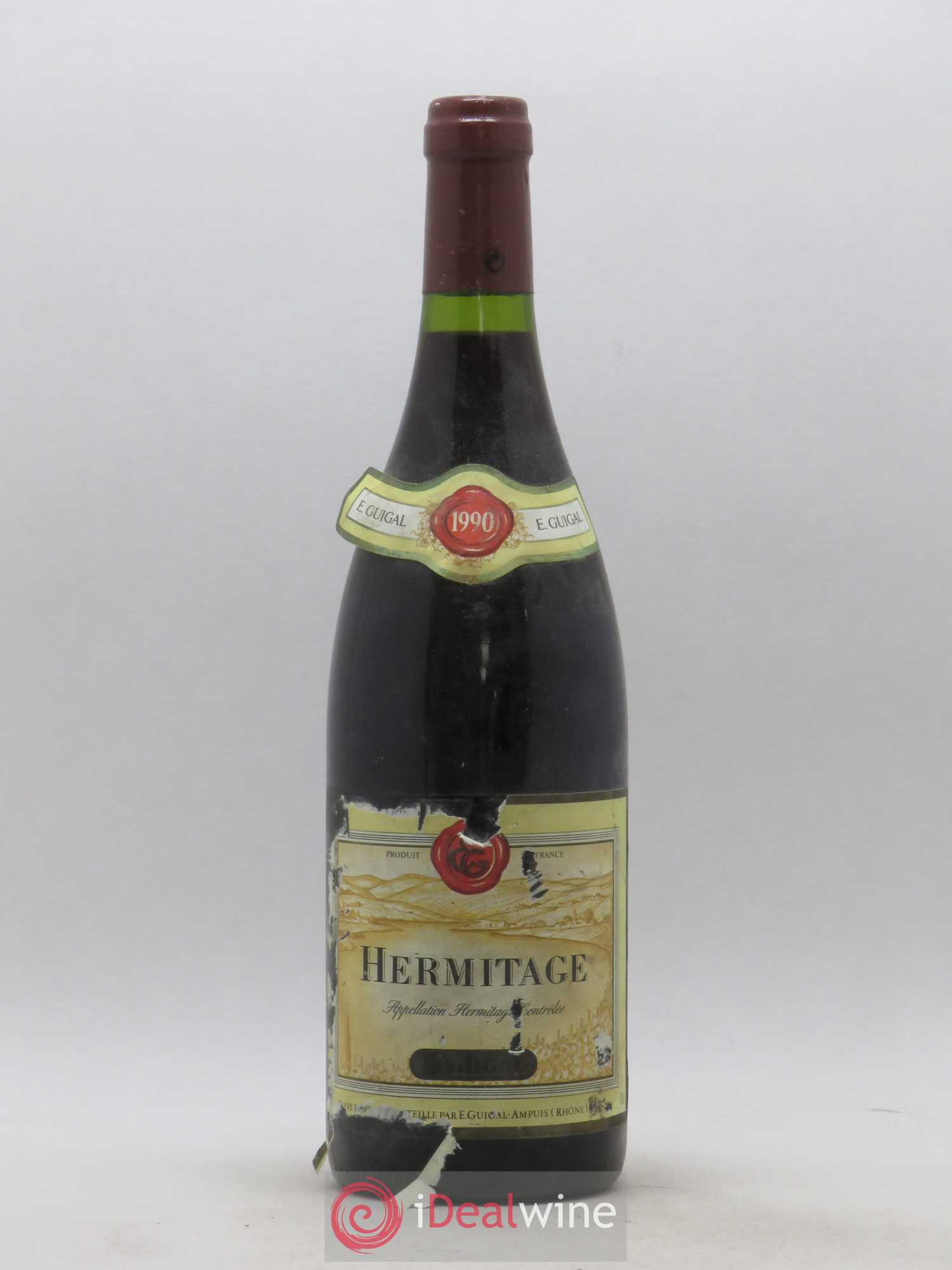 Hermitage Guigal 1990 - Lot de 1 bouteille - 0