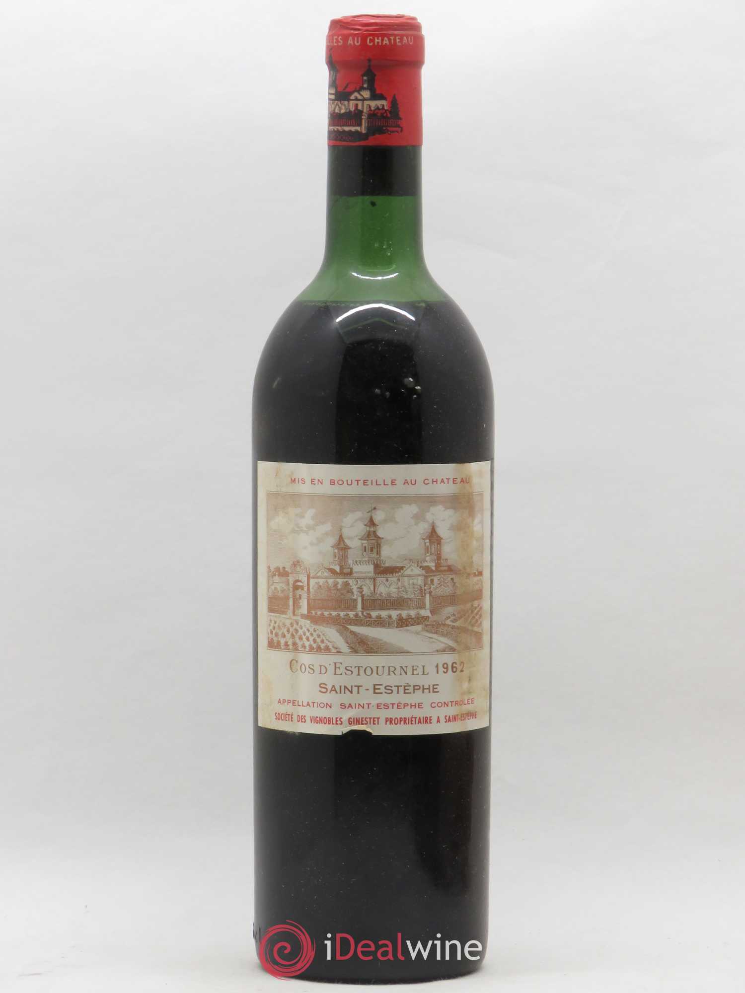 Cos d'Estournel 2ème Grand Cru Classé 1962 - Lot of 1 bottle - 0