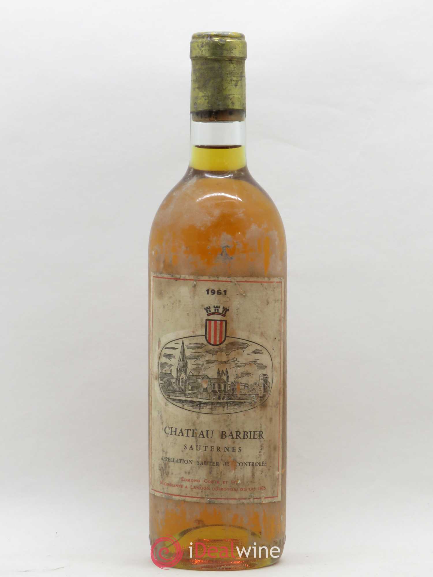 Sauternes Barbier 1961 - Posten von 1 Flasche - 0