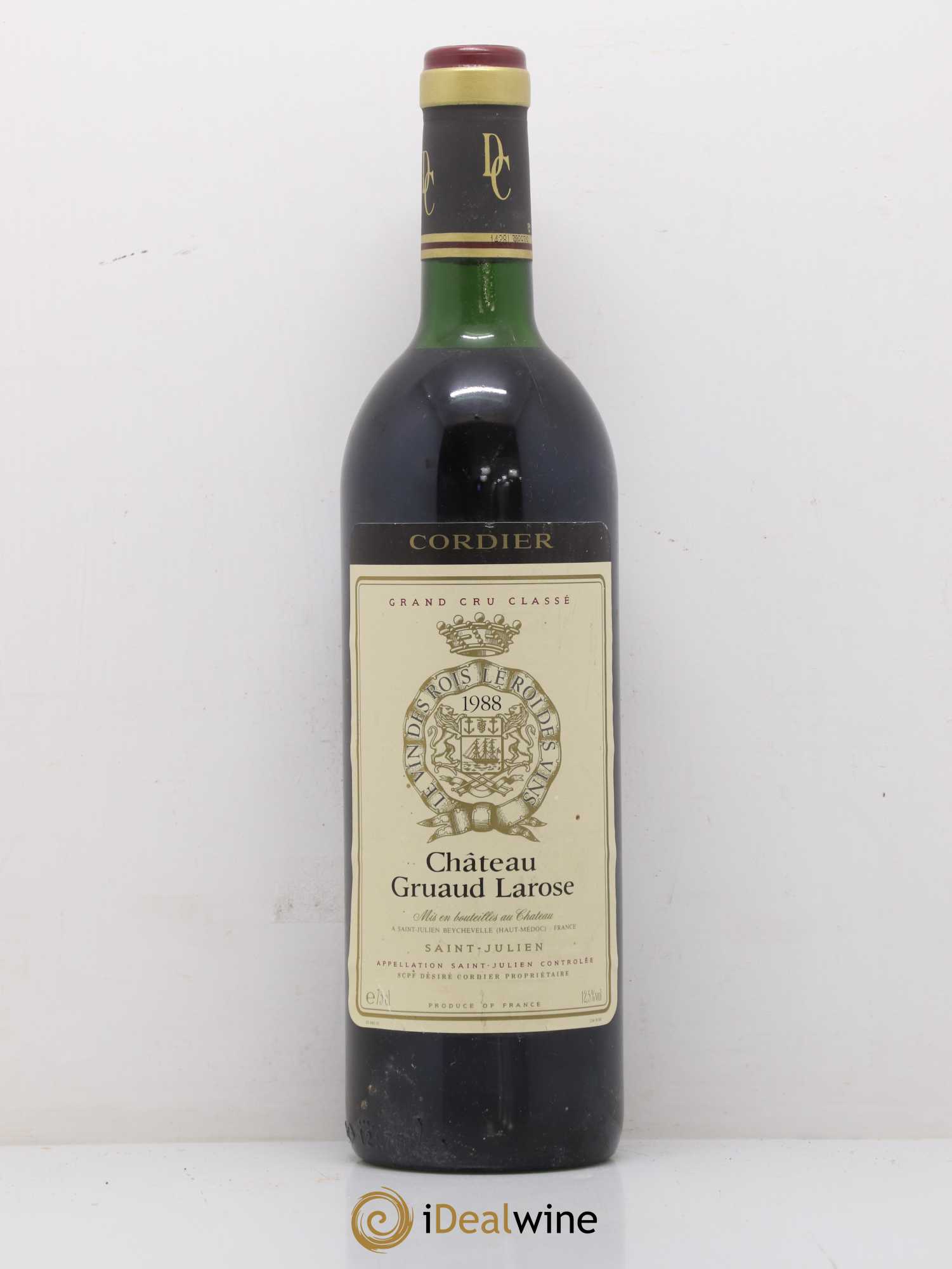 Château Gruaud Larose 2ème Grand Cru Classé 1988 - Lot de 1 bouteille - 0
