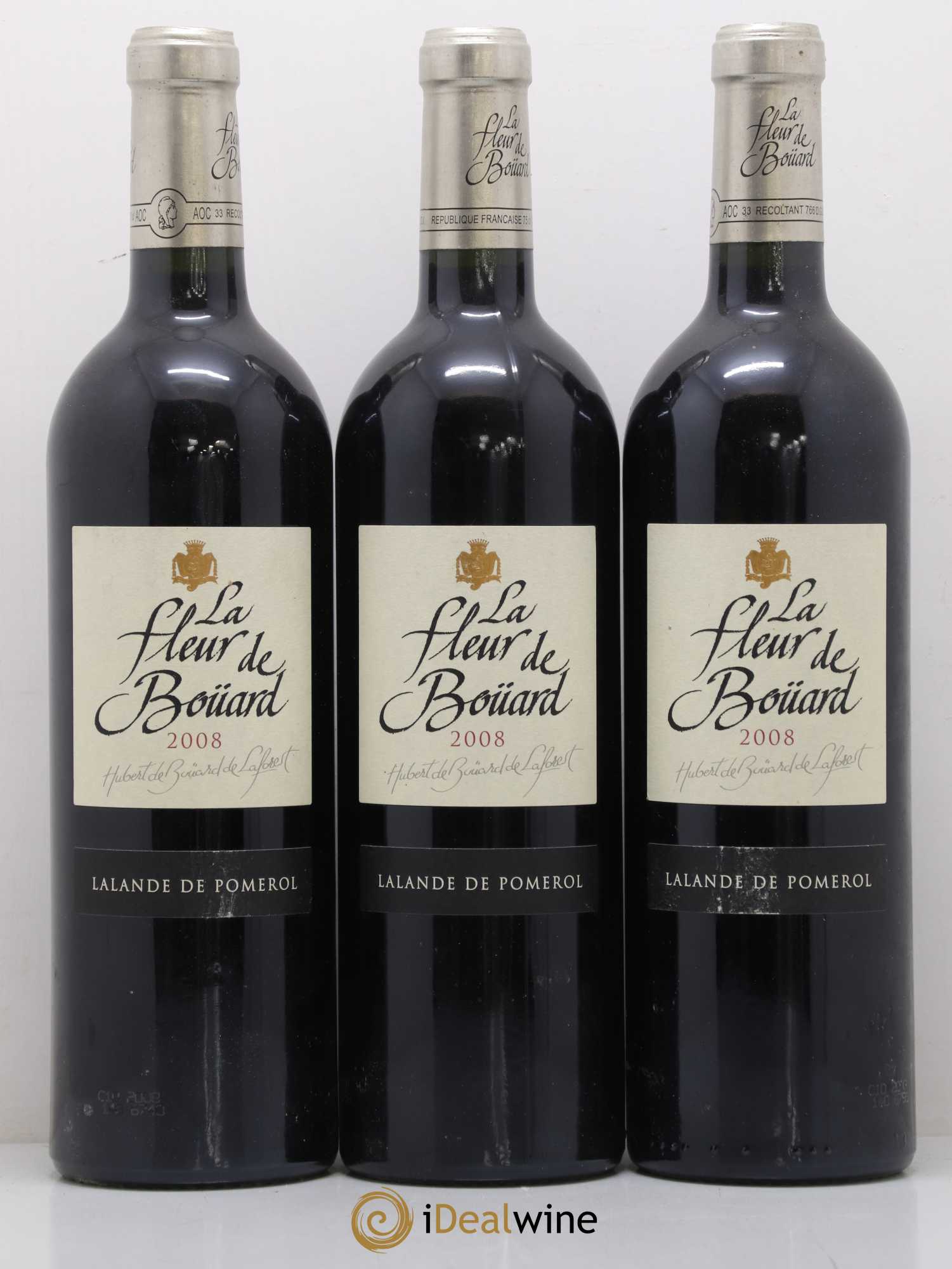 Château La Fleur de Boüard 2008 - Lot de 3 bouteilles - 0