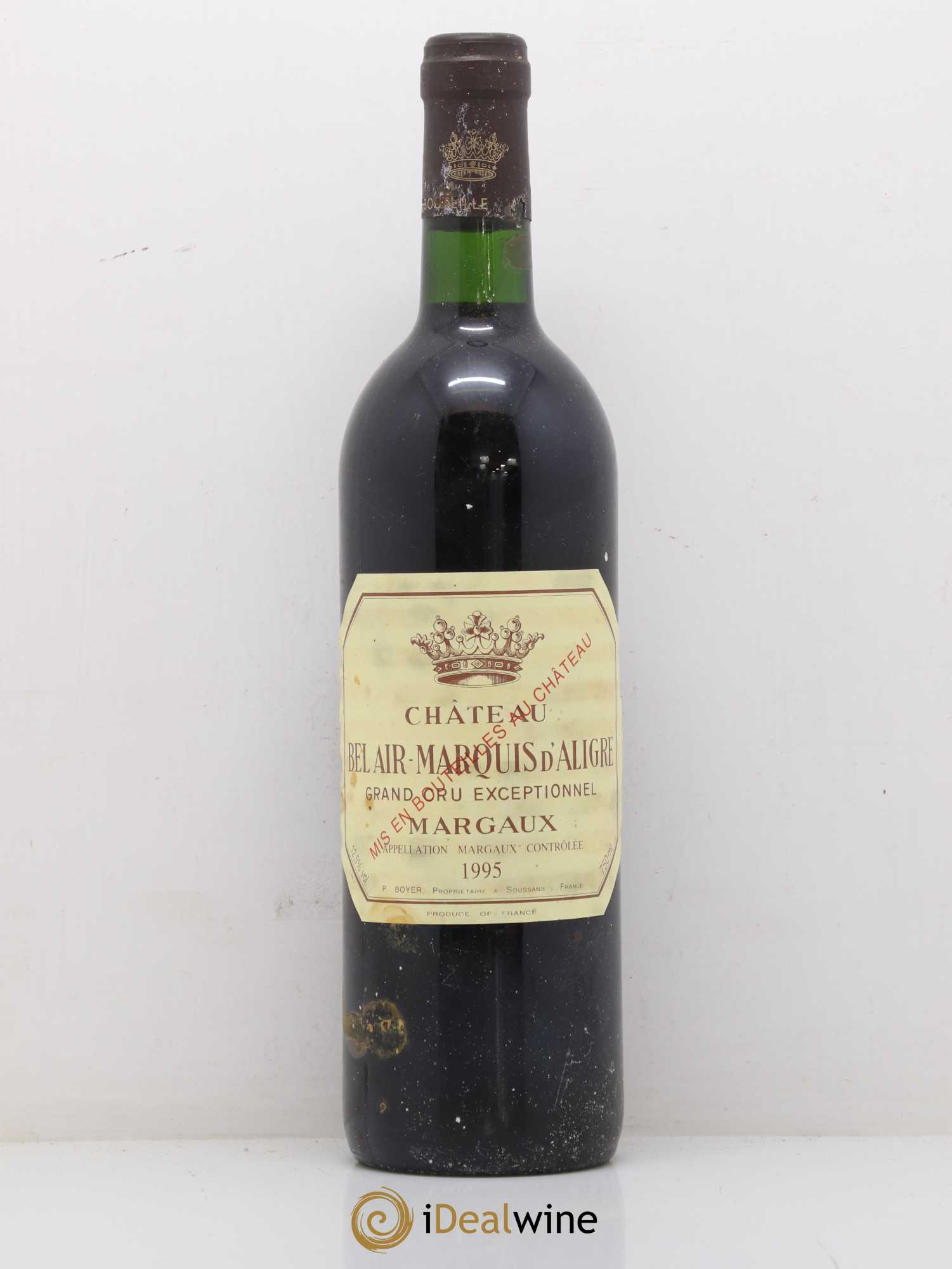 Château Bel Air Marquis d'Aligre 1995 - Lotto di 1 bottiglia - 0