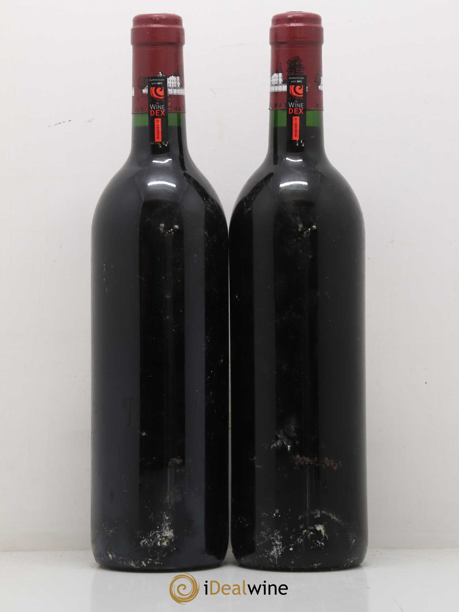 Château Lafite Rothschild 1er Grand Cru Classé 1992 - Lot de 2 bouteilles - 1