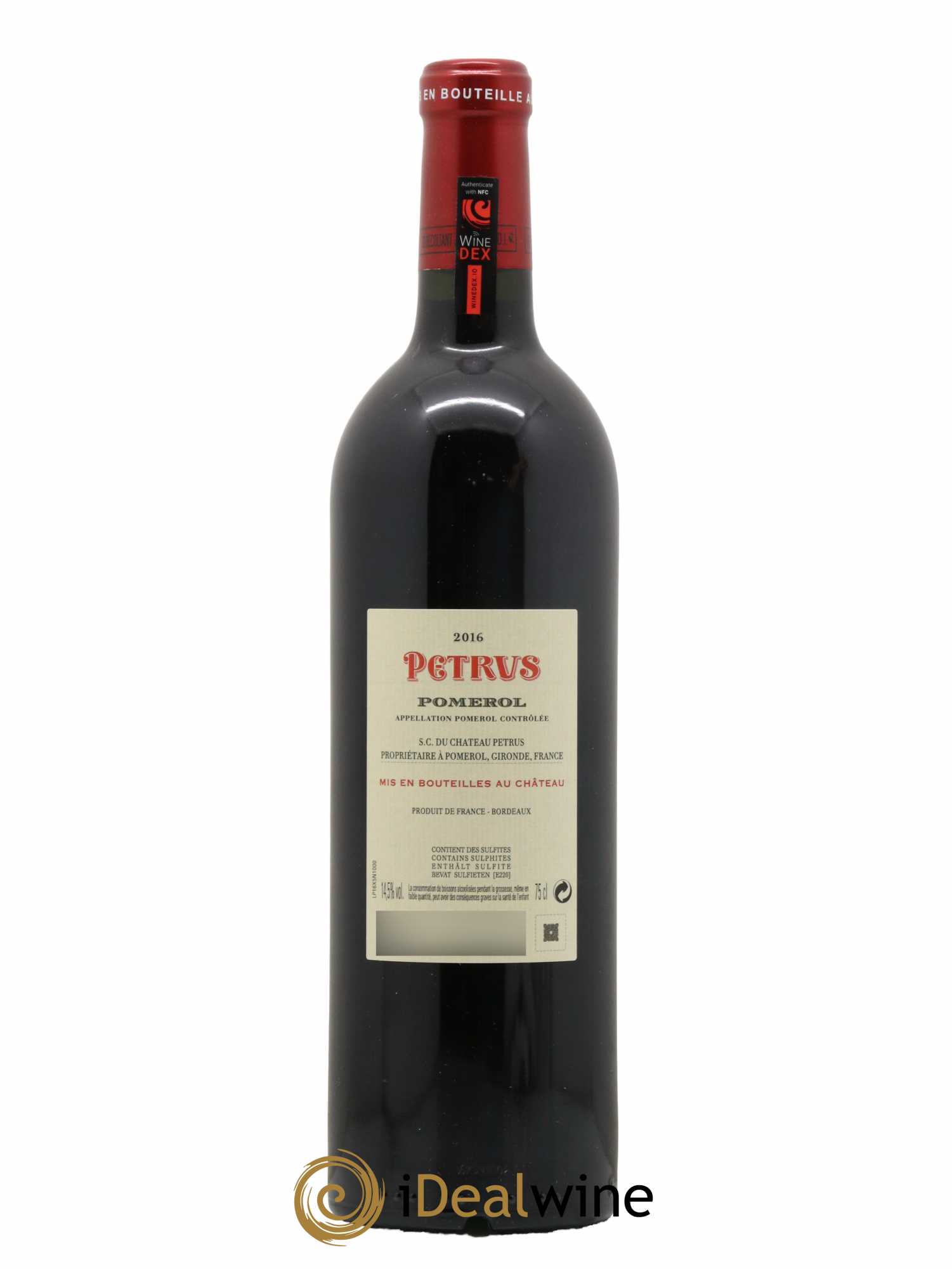 Petrus 2016 - Lot de 1 bouteille - 1