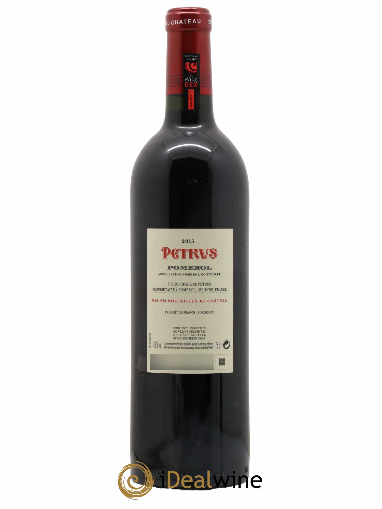 Petrus 2015 - Lot de 1 bouteille - 1