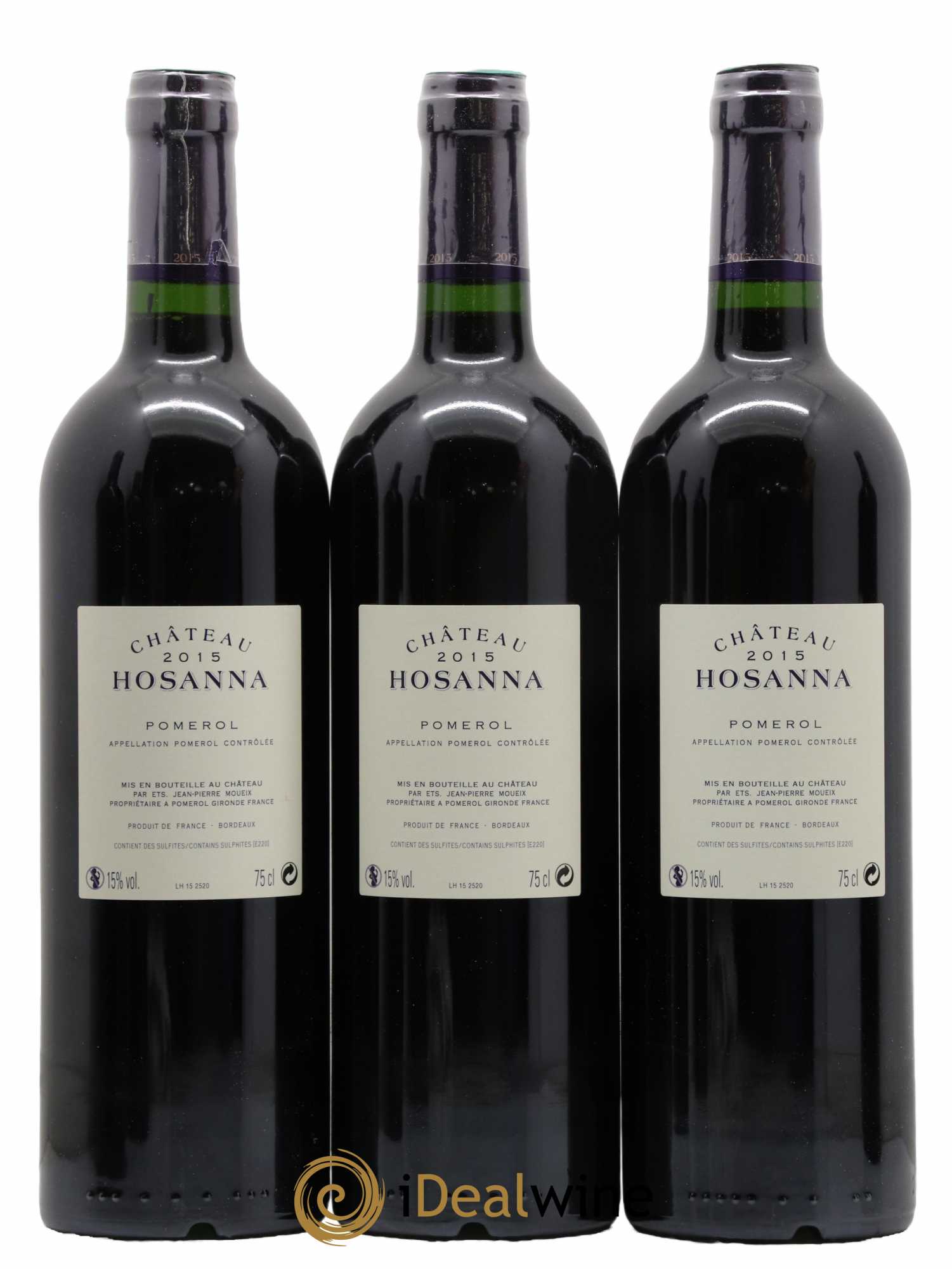 Château Hosanna 2015 - Lot de 6 bouteilles - 4