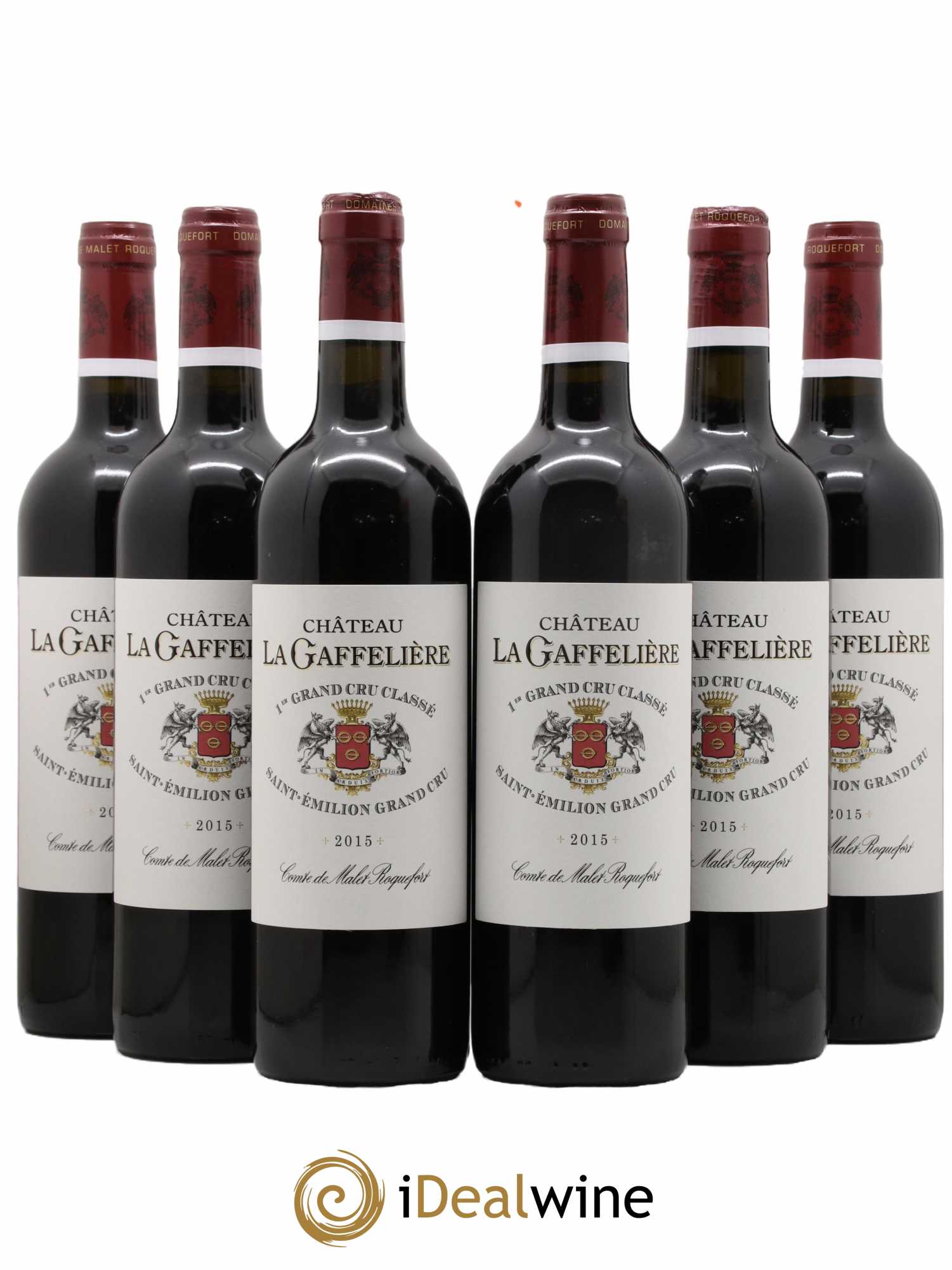 Château la Gaffelière 1er Grand Cru Classé B 2015 - Lot de 6 bouteilles - 0