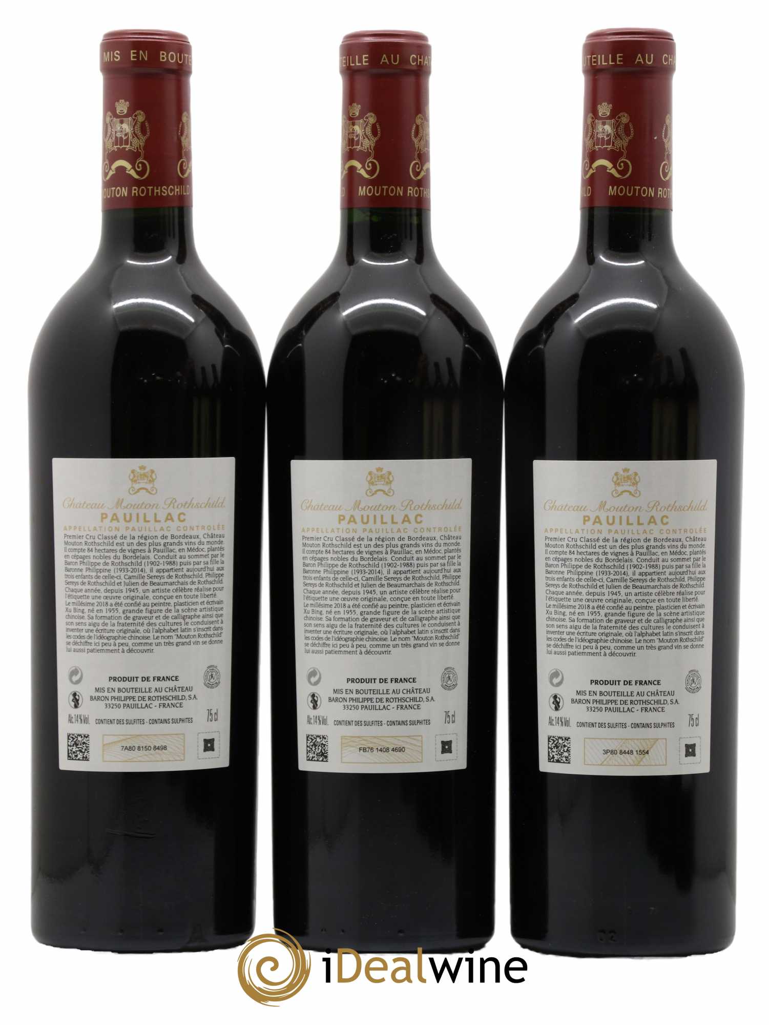 Château Mouton Rothschild 1er Grand Cru Classé 2018 - Lot of 6 bottles - 4