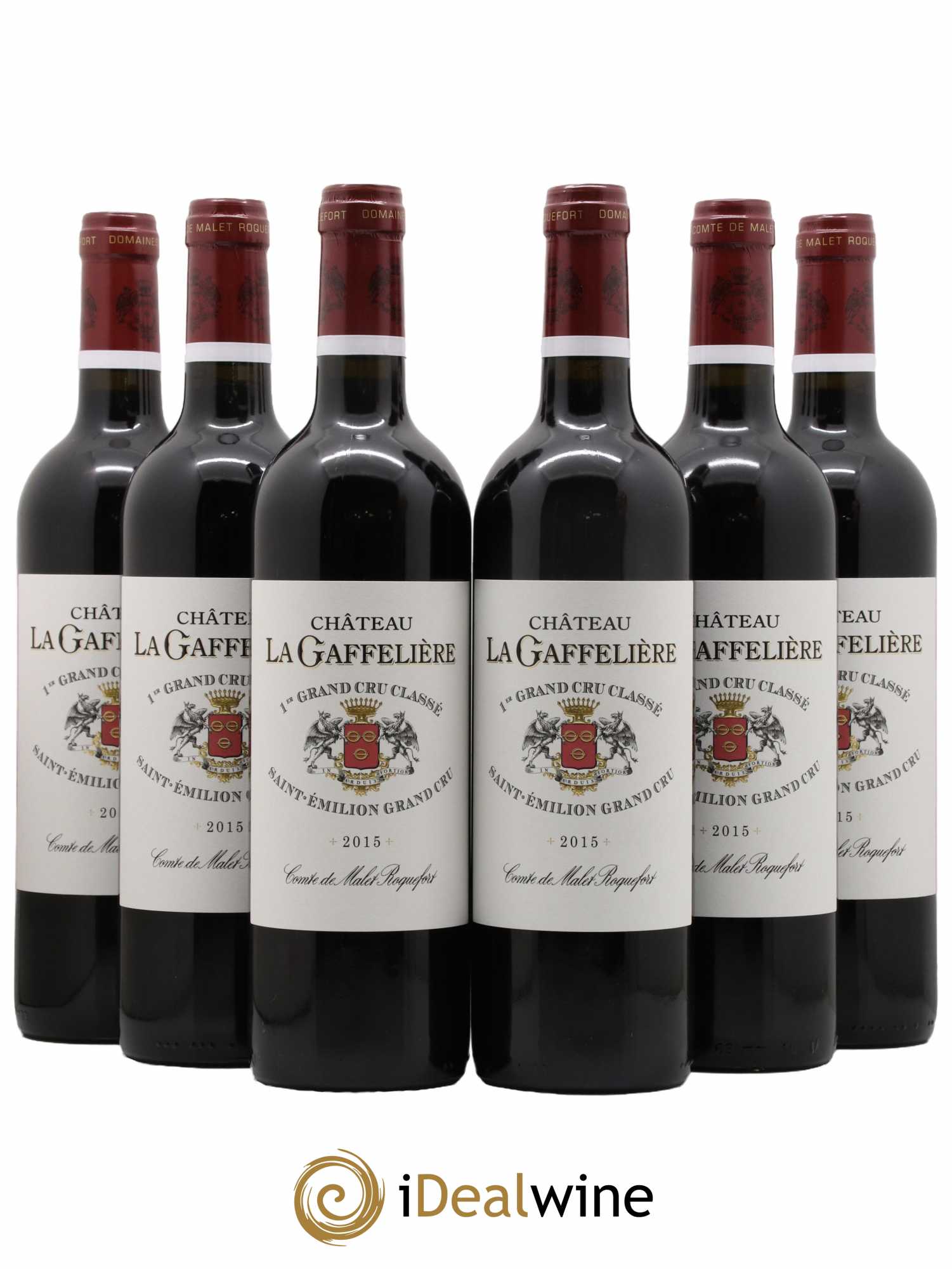 Château la Gaffelière 1er Grand Cru Classé B 2015 - Lot de 6 bouteilles - 0
