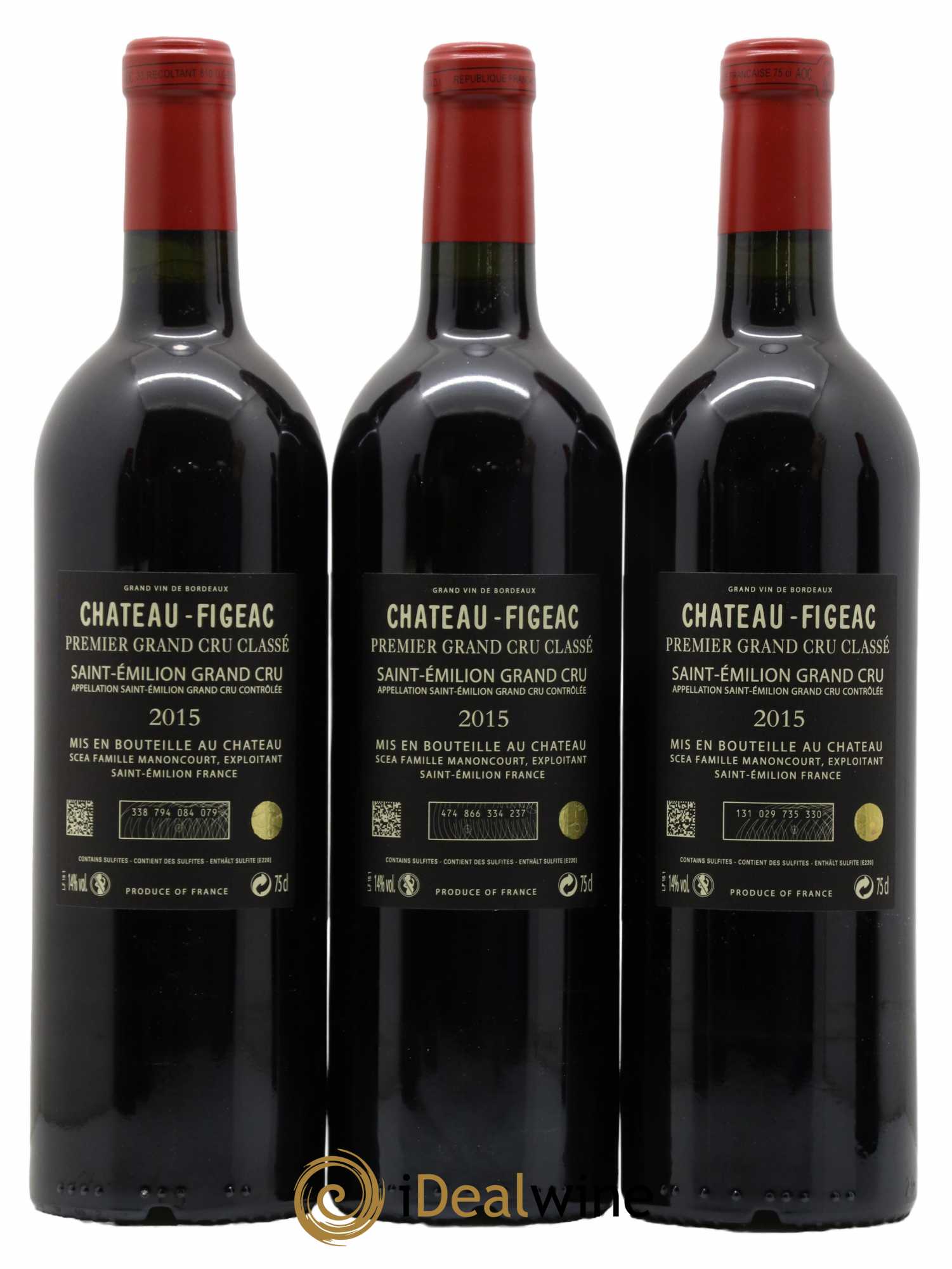 Château Figeac 1er Grand Cru Classé A 2015 - Lot de 6 bouteilles - 4