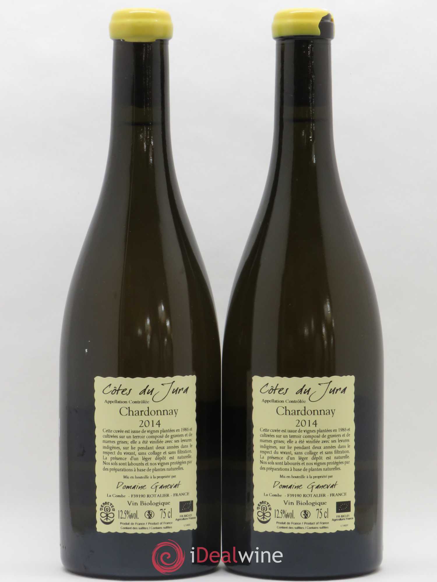 Côtes du Jura Cuvée Florine Jean-François Ganevat (Domaine) 2014 - Lot de 2 bouteilles - 1