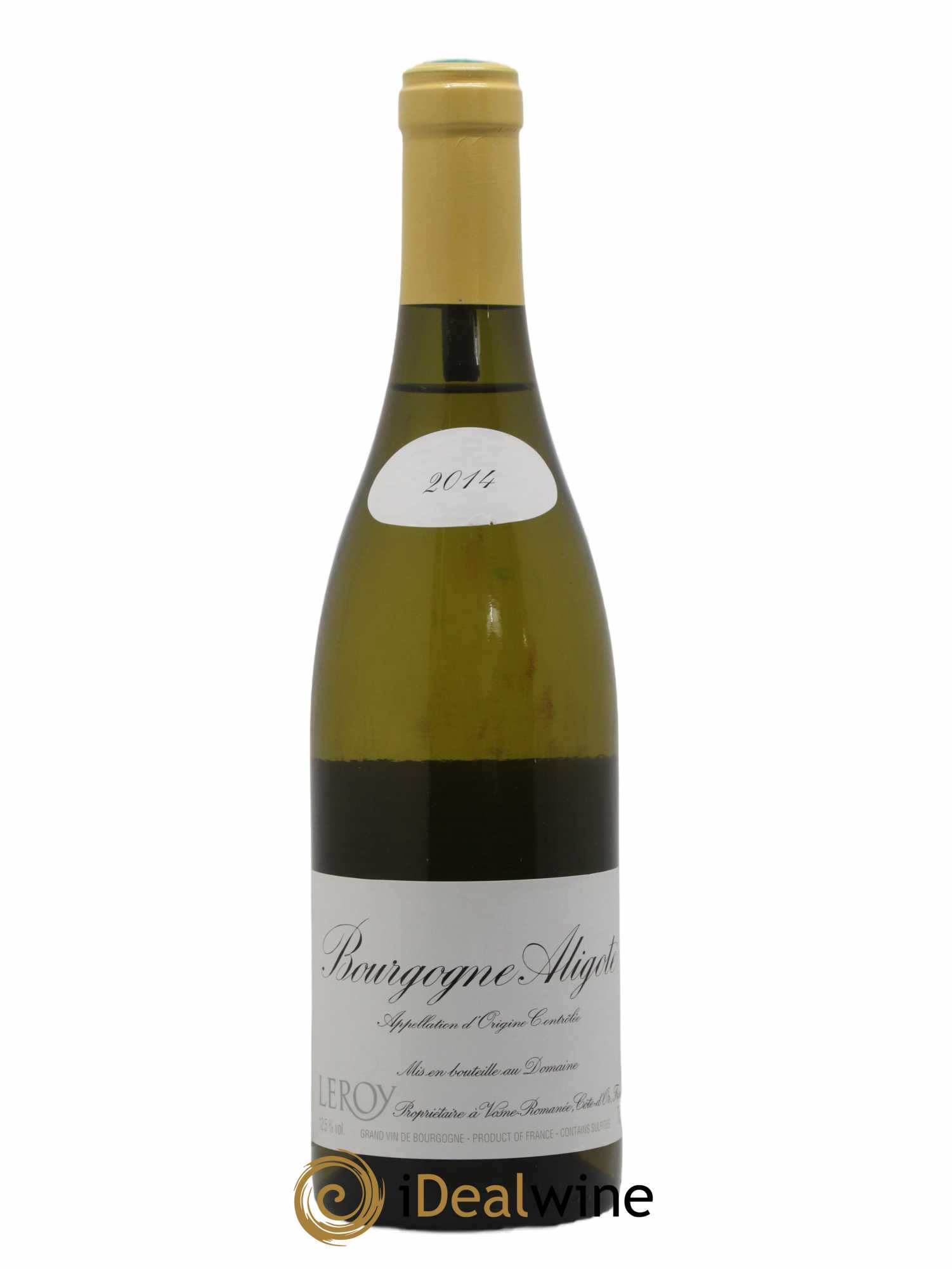 Bourgogne Aligoté Leroy (Domaine) 2014 - Lot de 1 bouteille - 0